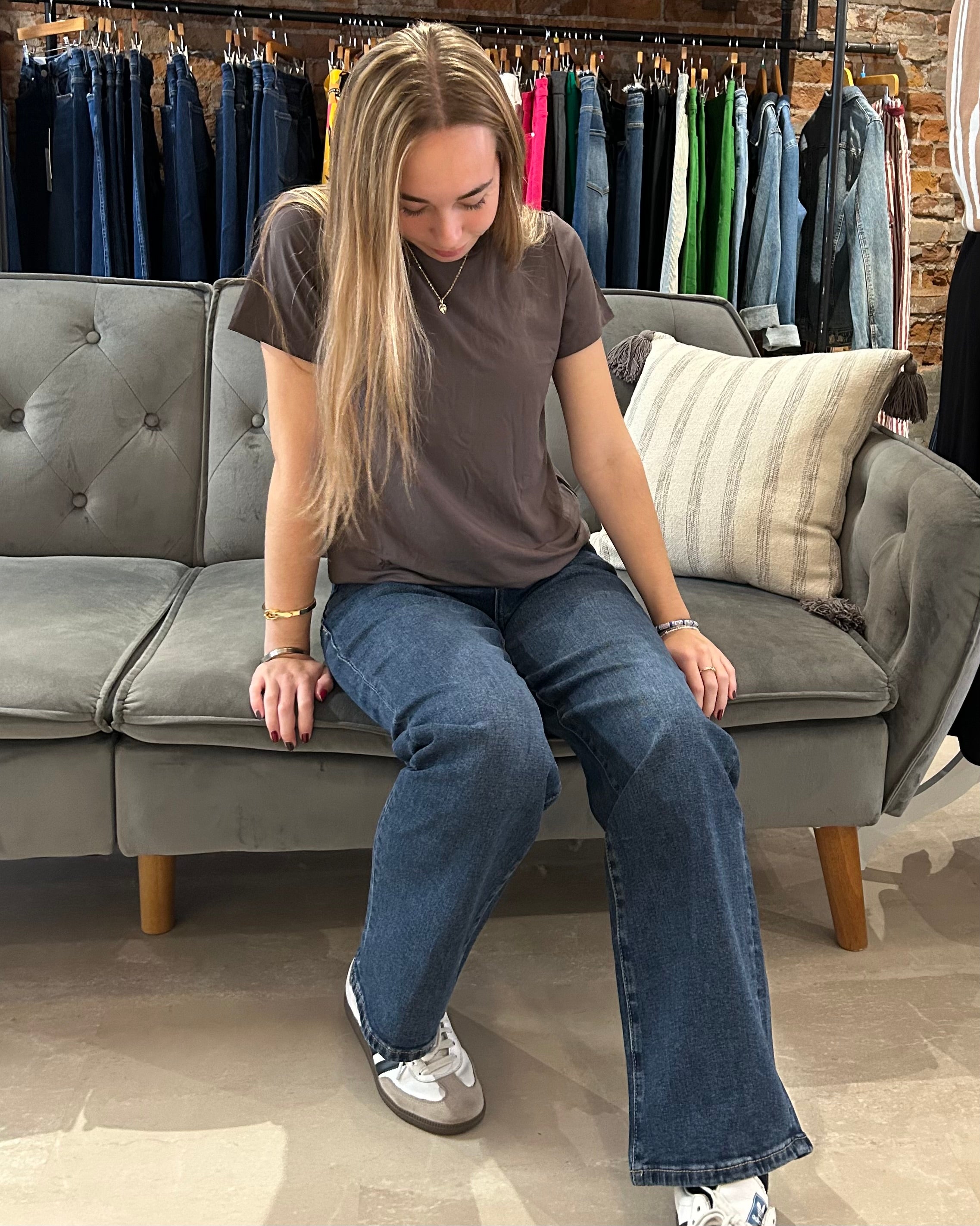 Midnight Loose Straight Denim-Jeans-Mica-The Funky Zebra Ames, Women's Fashion Boutique in Ames, Iowa