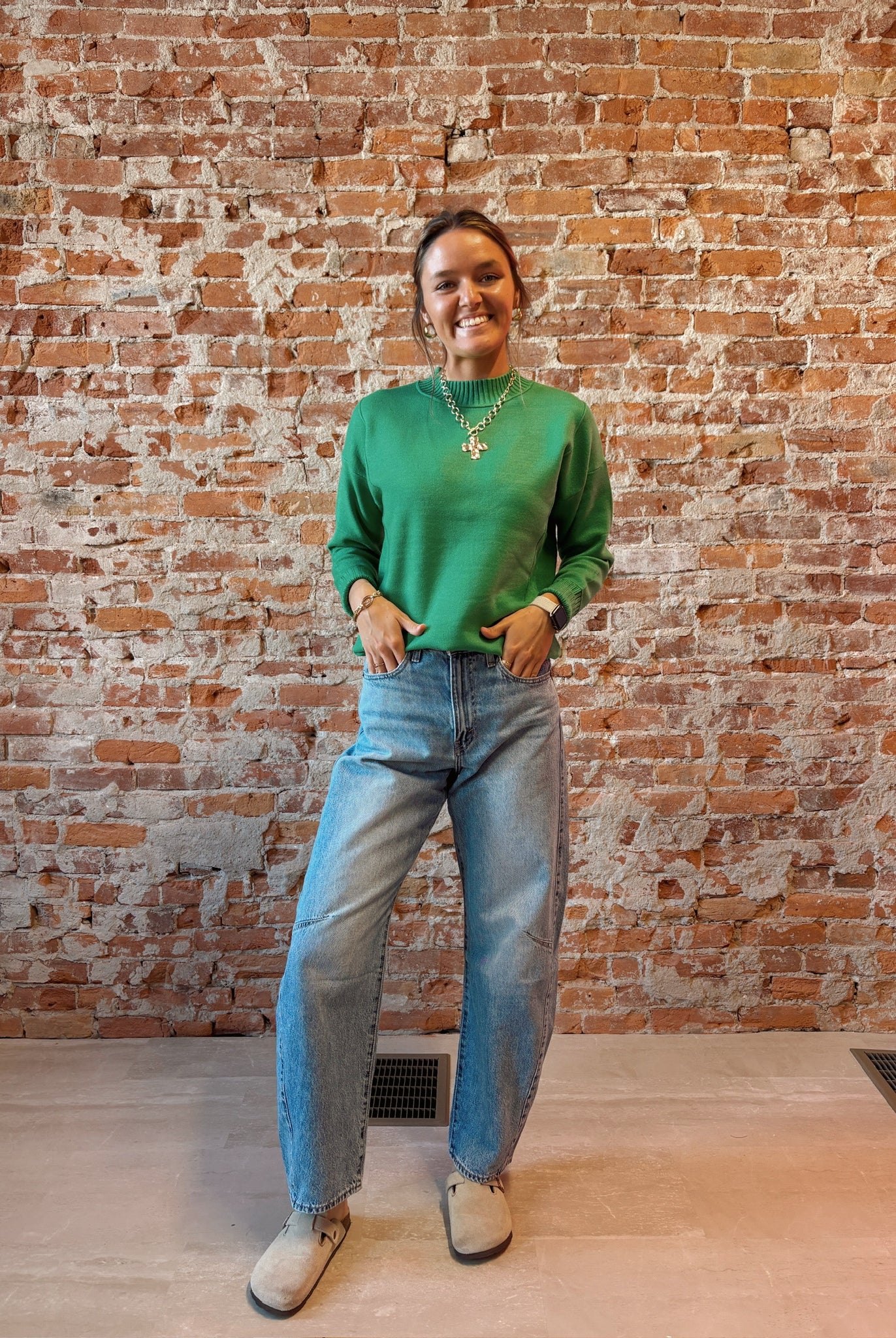 Gracelyn Sweater-apparel-Staccato-The Funky Zebra Ames, Women's Fashion Boutique in Ames, Iowa