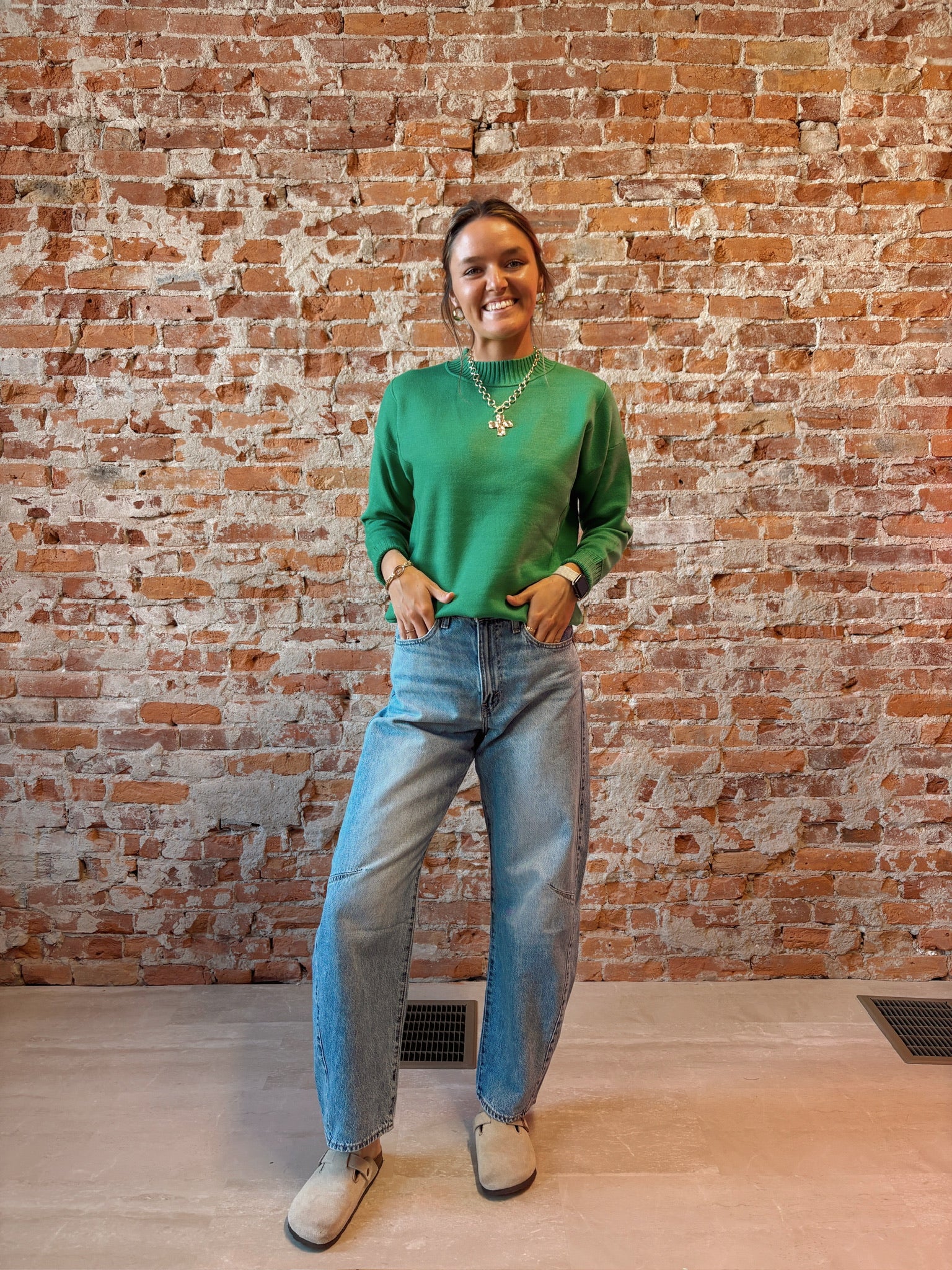 Gracelyn Sweater-apparel-Staccato-The Funky Zebra Ames, Women's Fashion Boutique in Ames, Iowa