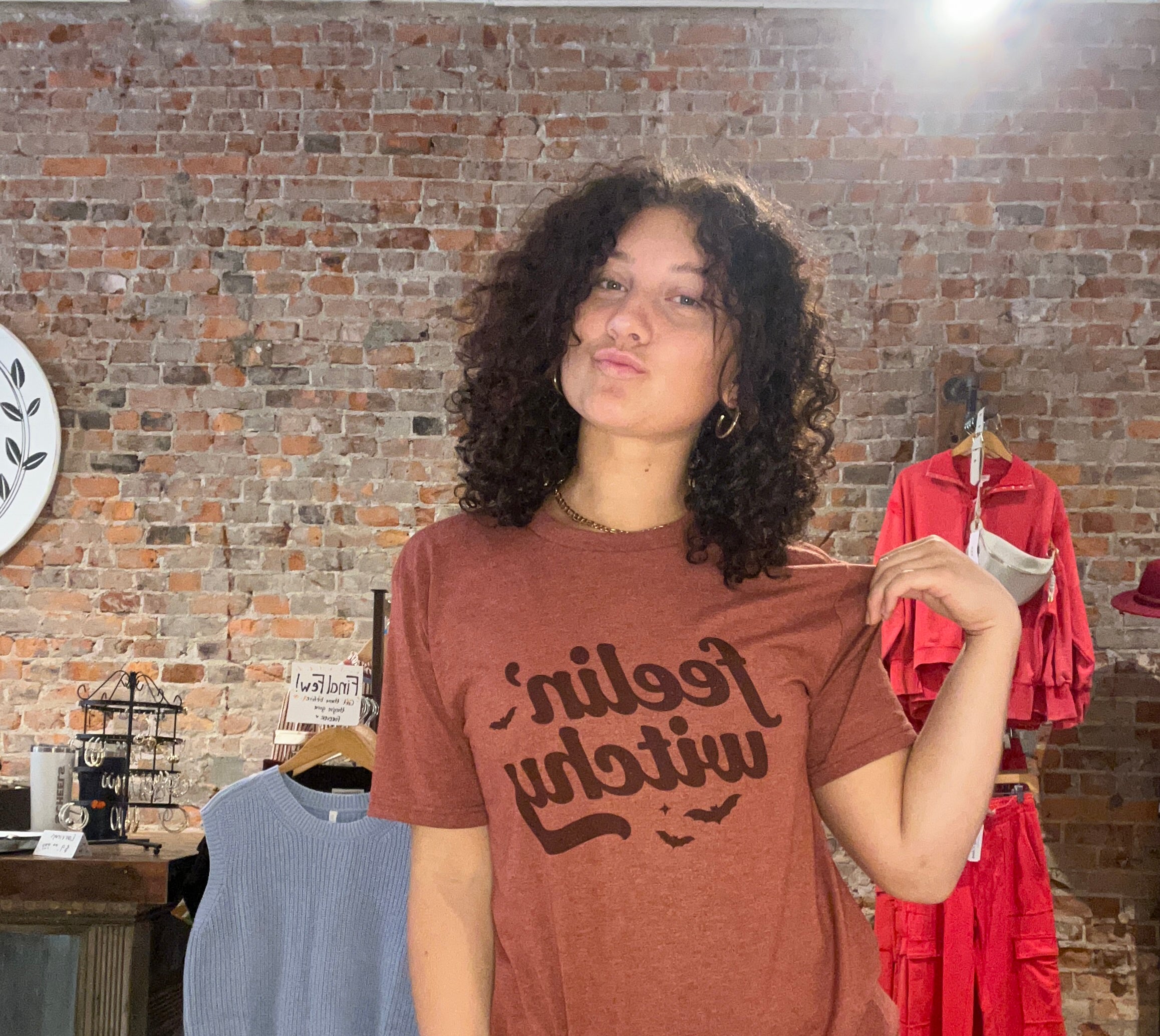 Witchy Tee-Graphic Tee's-Trendznmore-The Funky Zebra Ames, Women's Fashion Boutique in Ames, Iowa