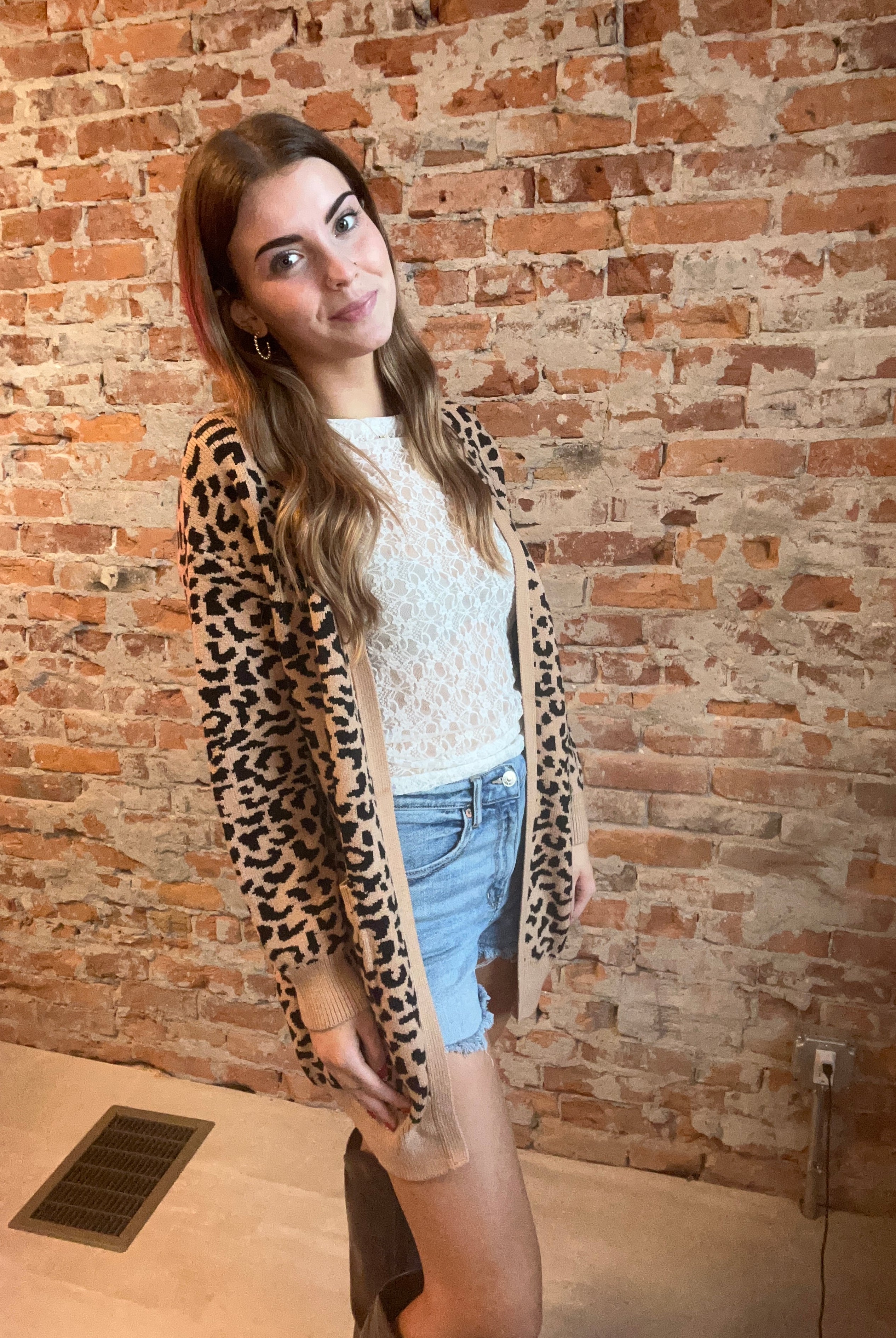 Leopard Cardigan-Moon Ryder-The Funky Zebra Ames, Women's Fashion Boutique in Ames, Iowa