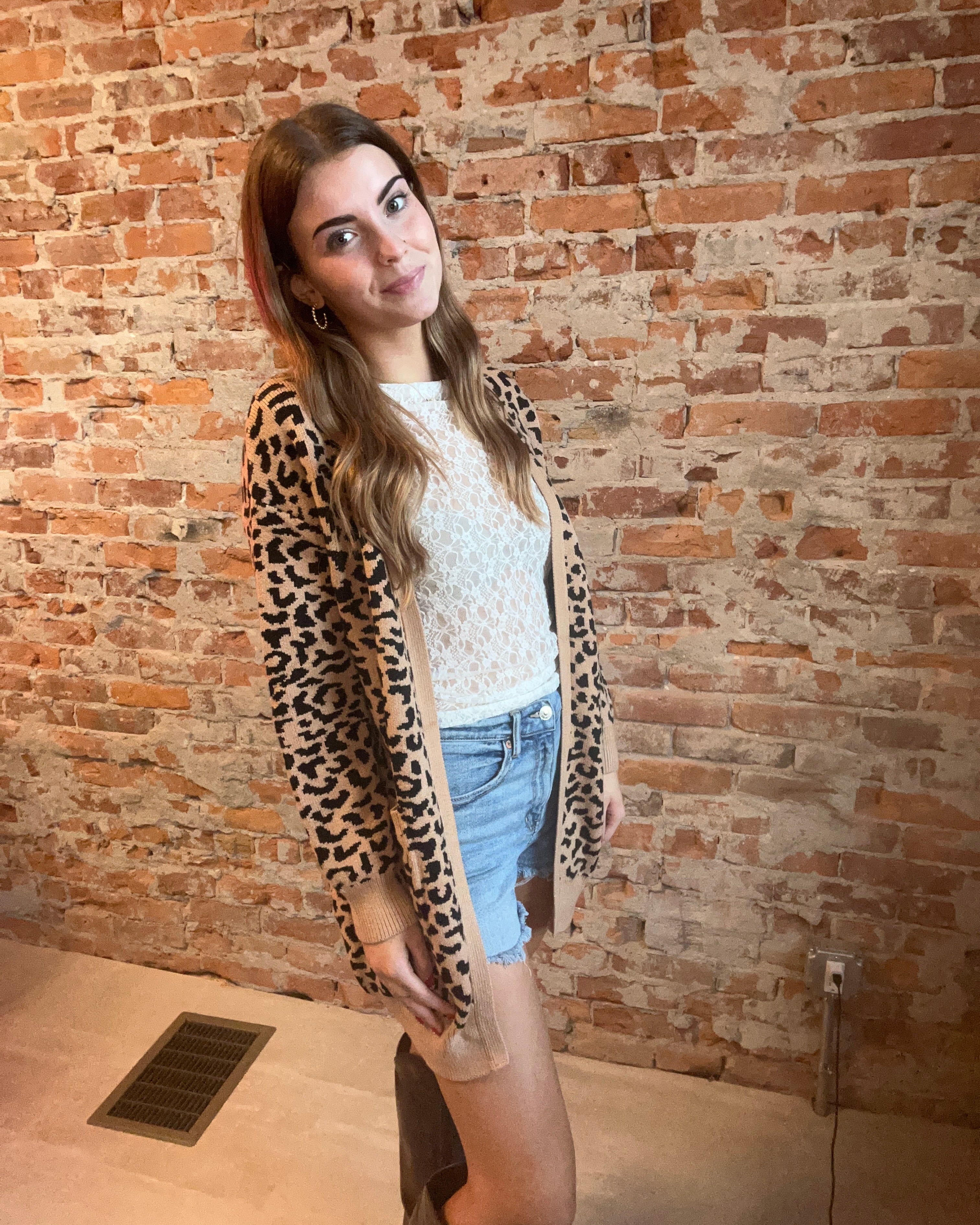 Leopard Cardigan-Moon Ryder-The Funky Zebra Ames, Women's Fashion Boutique in Ames, Iowa