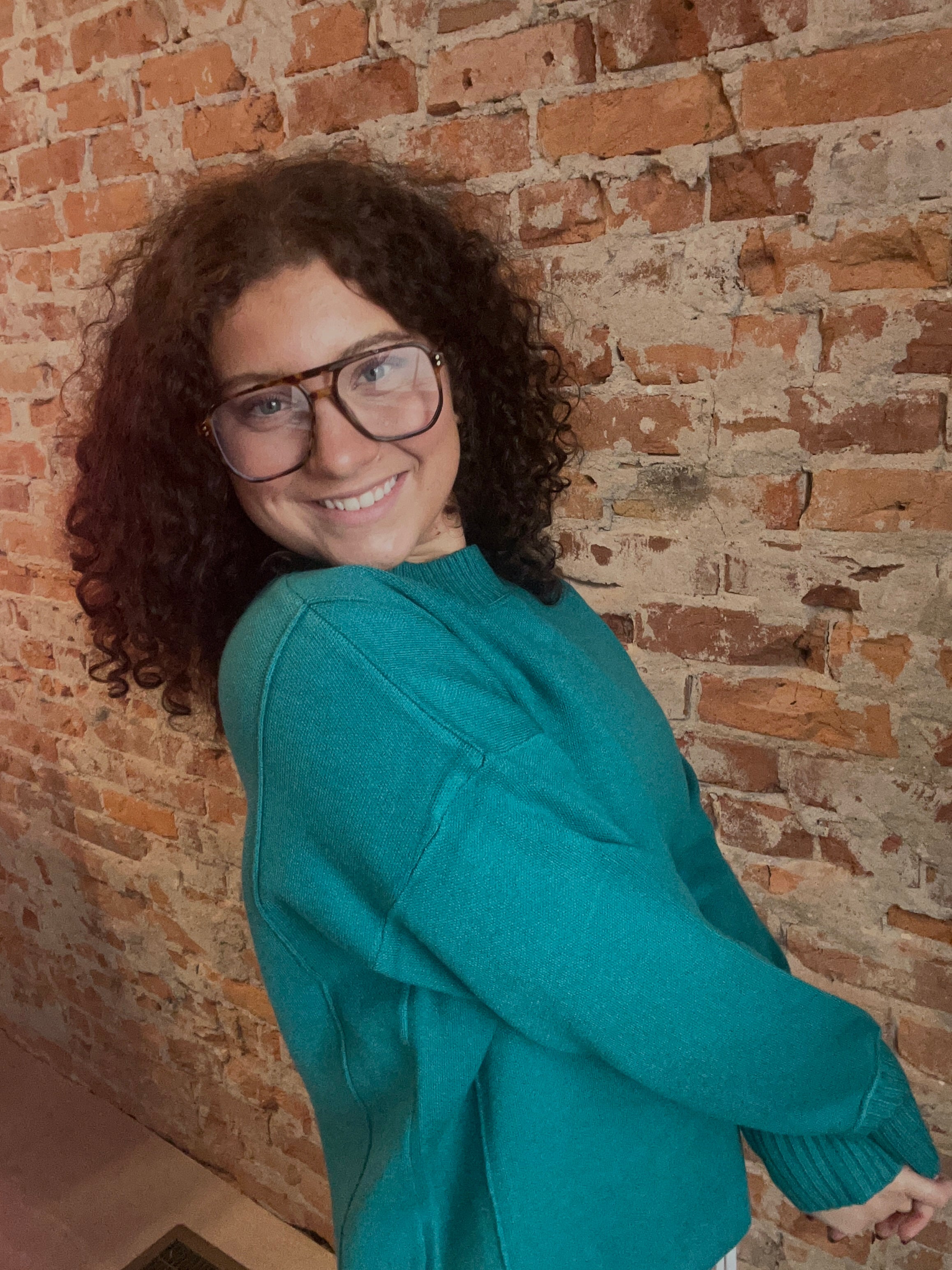 Carolyn Jade Sweater-apparel-Staccato-The Funky Zebra Ames, Women's Fashion Boutique in Ames, Iowa