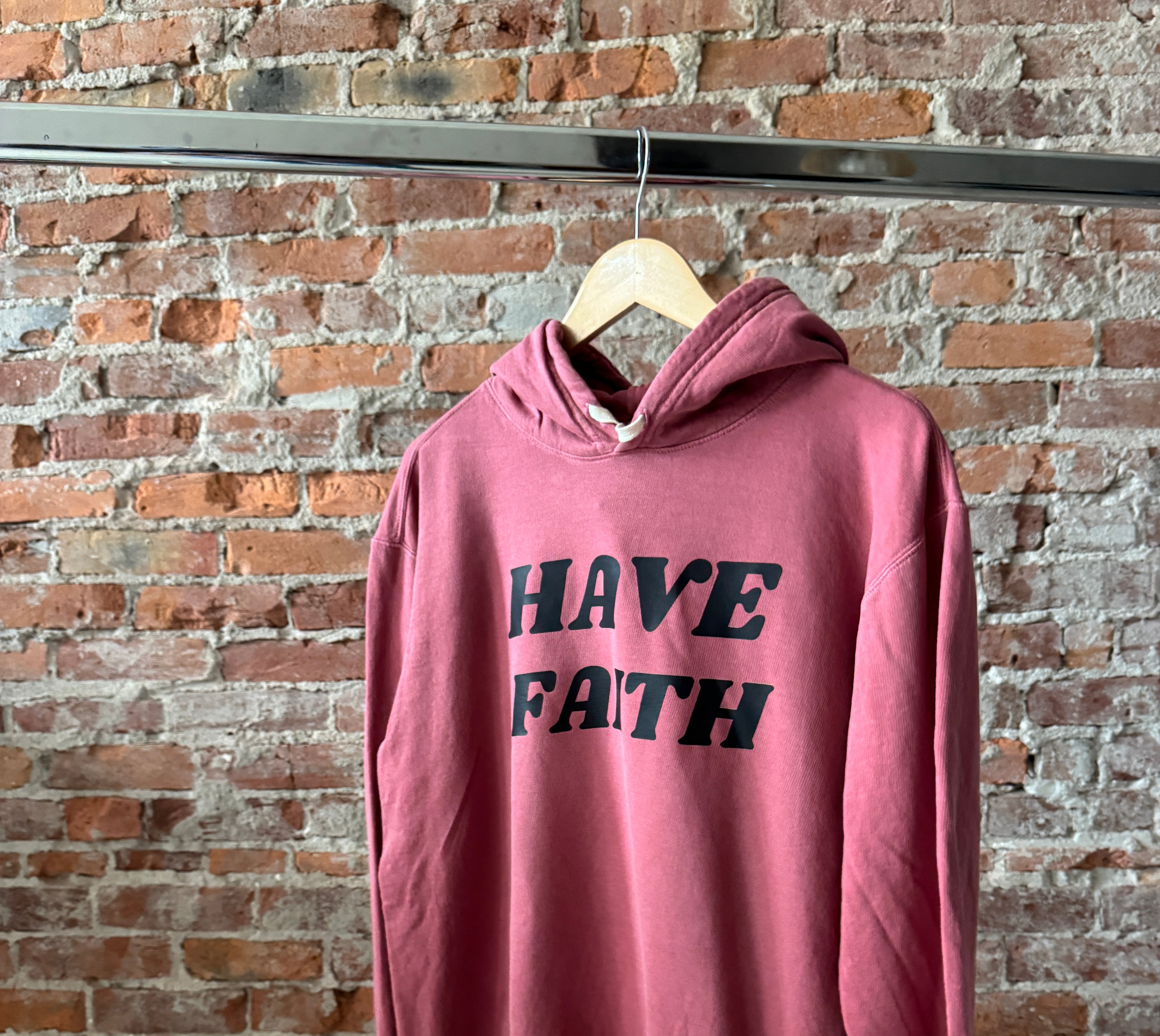 Faith Worn Boldly Sweatshirt-Graphic Sweaters-Faith worn-The Funky Zebra Ames, Women's Fashion Boutique in Ames, Iowa