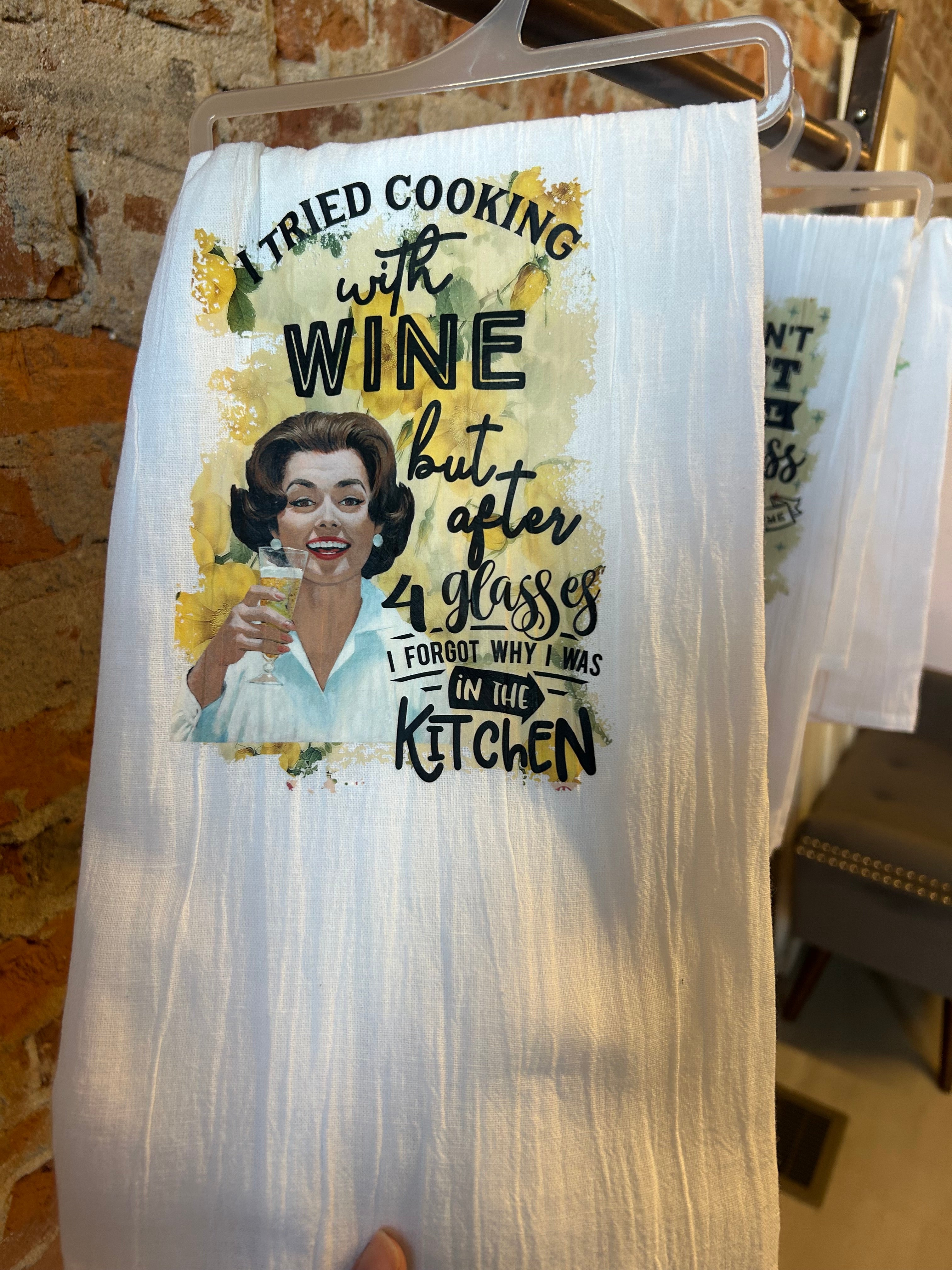 Snarky Housewives Towels-Crazy Heifers-The Funky Zebra Ames, Women's Fashion Boutique in Ames, Iowa