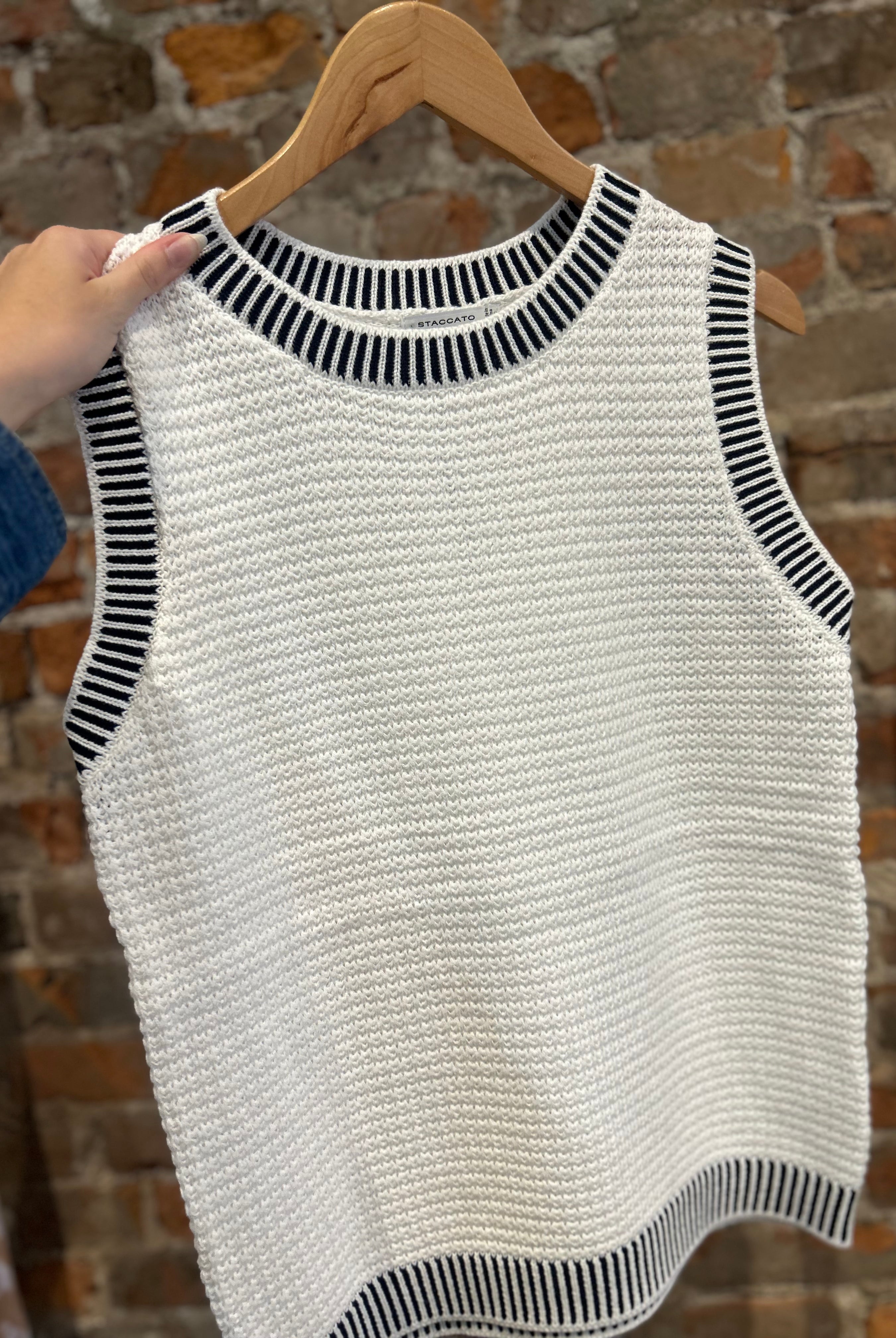 Delaney Ribbed Waffle Sweater-2 Colors-Sweaters-Staccato-The Funky Zebra Ames, Women's Fashion Boutique in Ames, Iowa