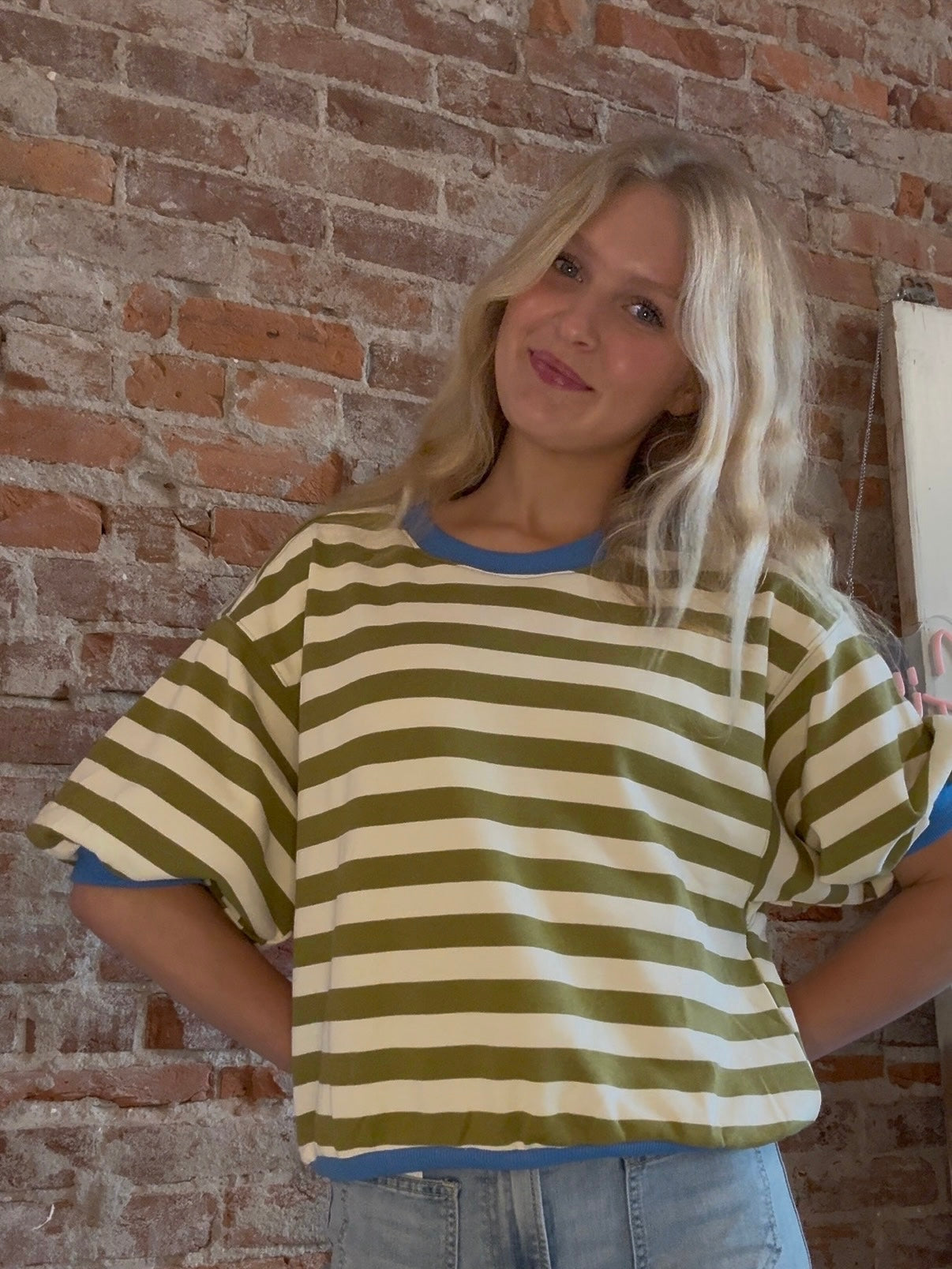 Kathleen Crewneck Sweatshirt-apparel-Glam-The Funky Zebra Ames, Women's Fashion Boutique in Ames, Iowa