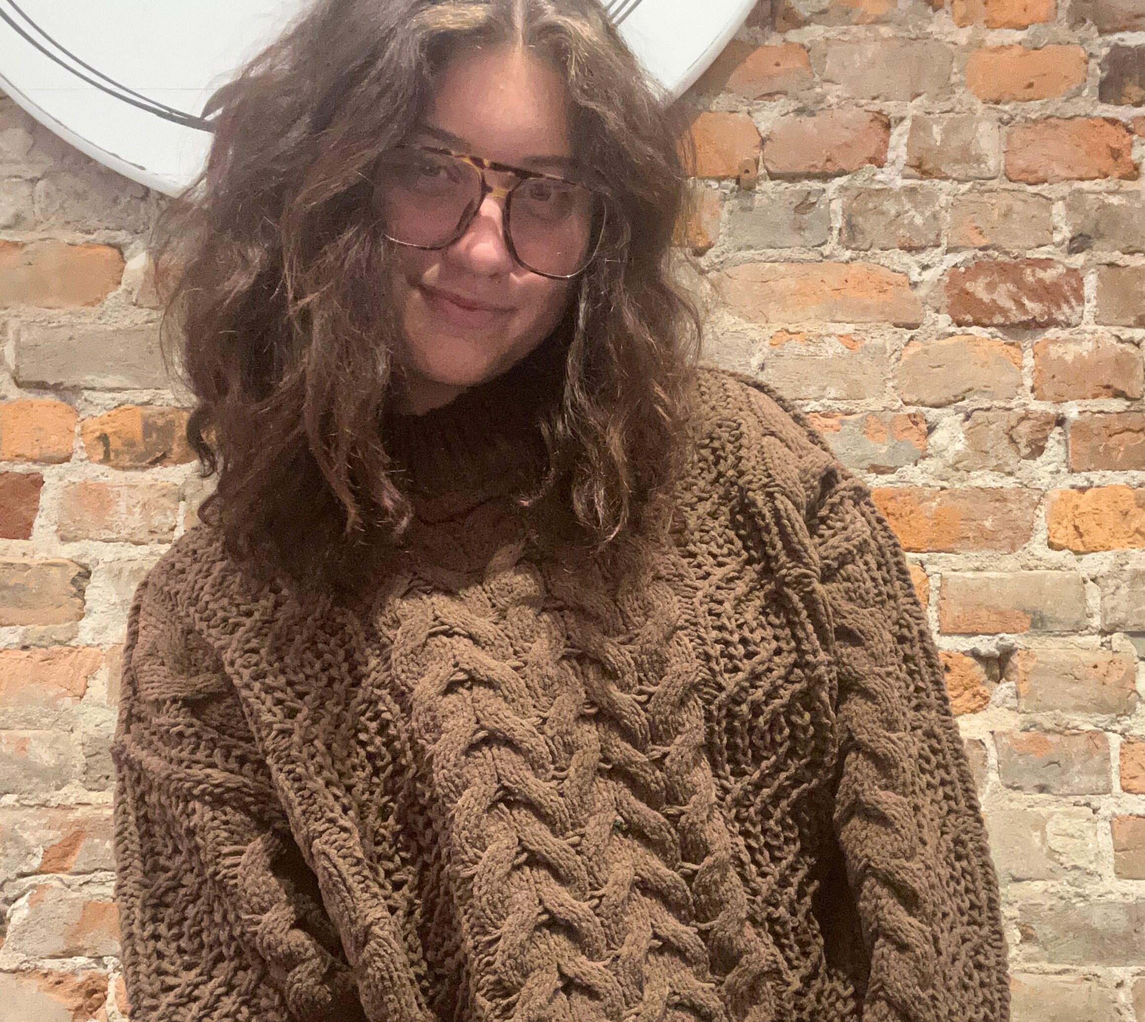 Sunni Cable Knit Sweater-Sweaters-The Funky Zebra Ames-The Funky Zebra Ames, Women's Fashion Boutique in Ames, Iowa