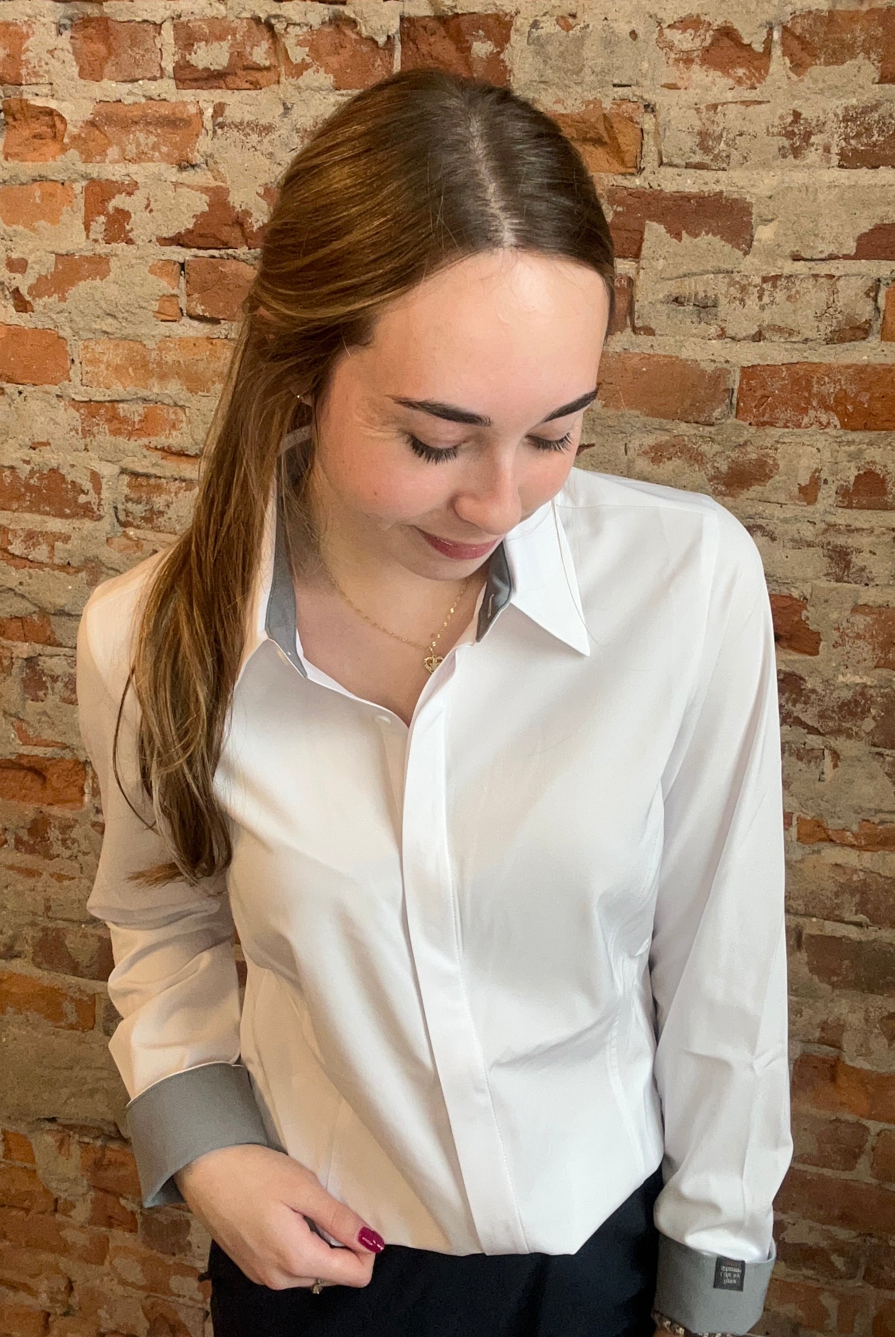 Executive Button Up-Storm Creek-The Funky Zebra Ames, Women's Fashion Boutique in Ames, Iowa