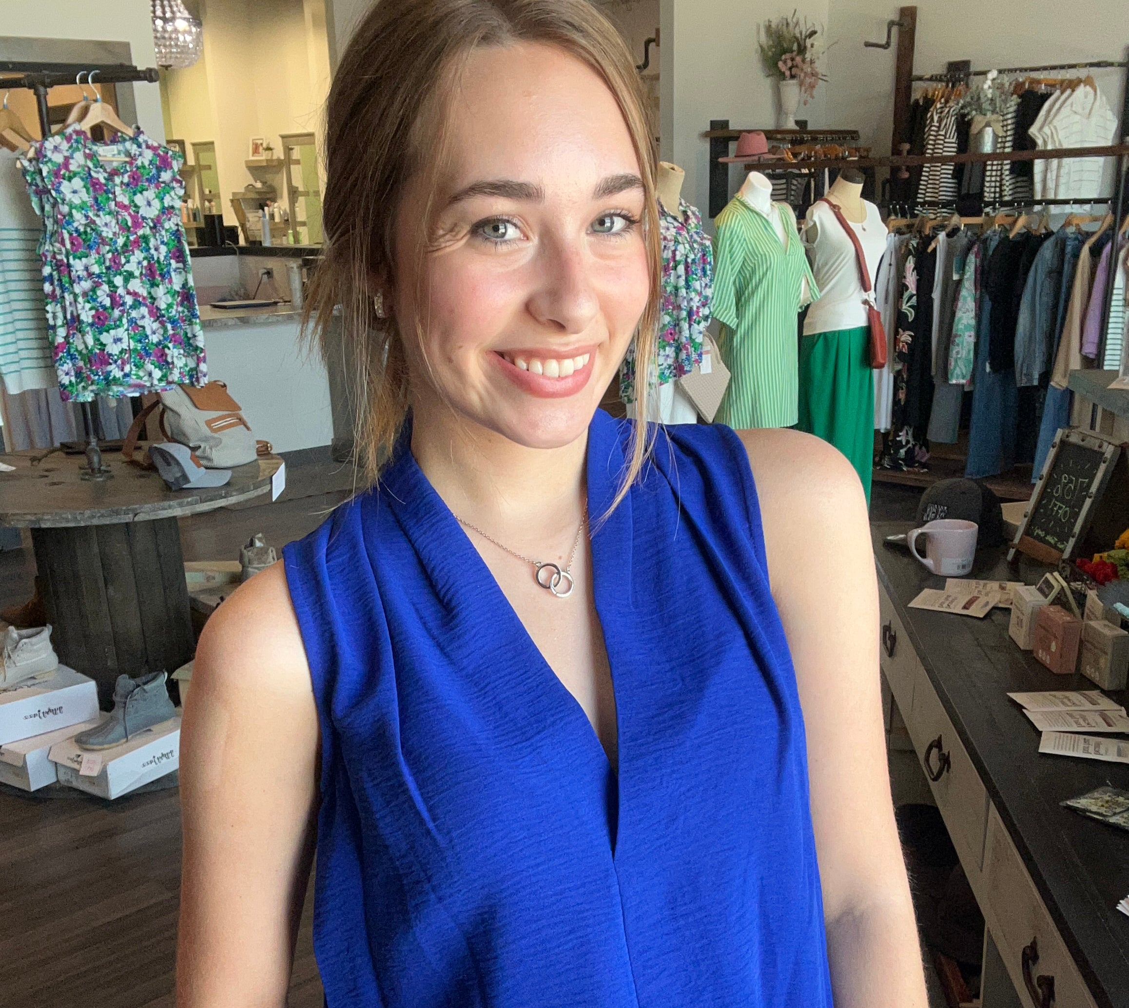 Janelle Royal Top-Eesome-The Funky Zebra Ames, Women's Fashion Boutique in Ames, Iowa