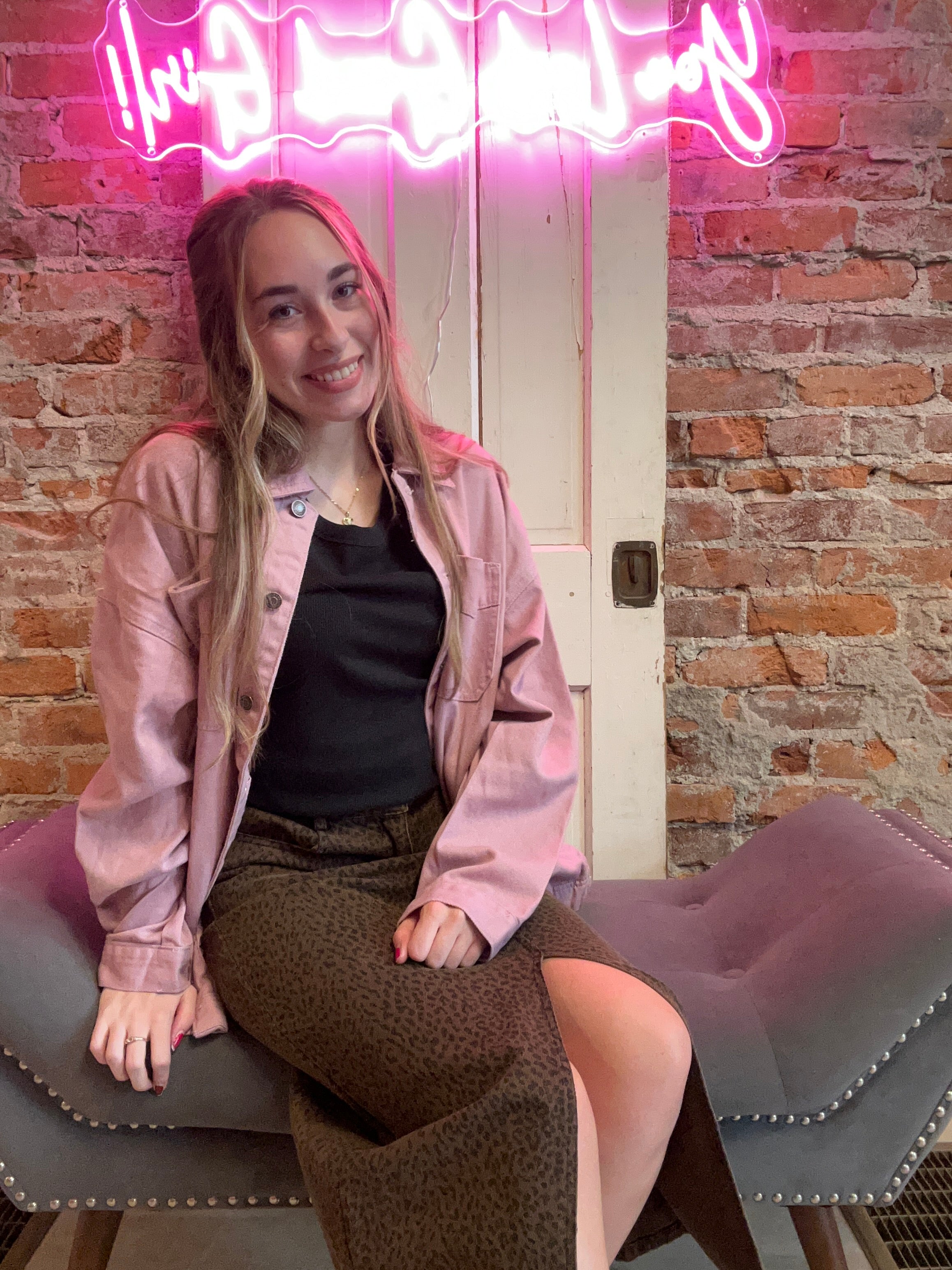 Leopard Print Skirt-Sunday Edition-The Funky Zebra Ames, Women's Fashion Boutique in Ames, Iowa