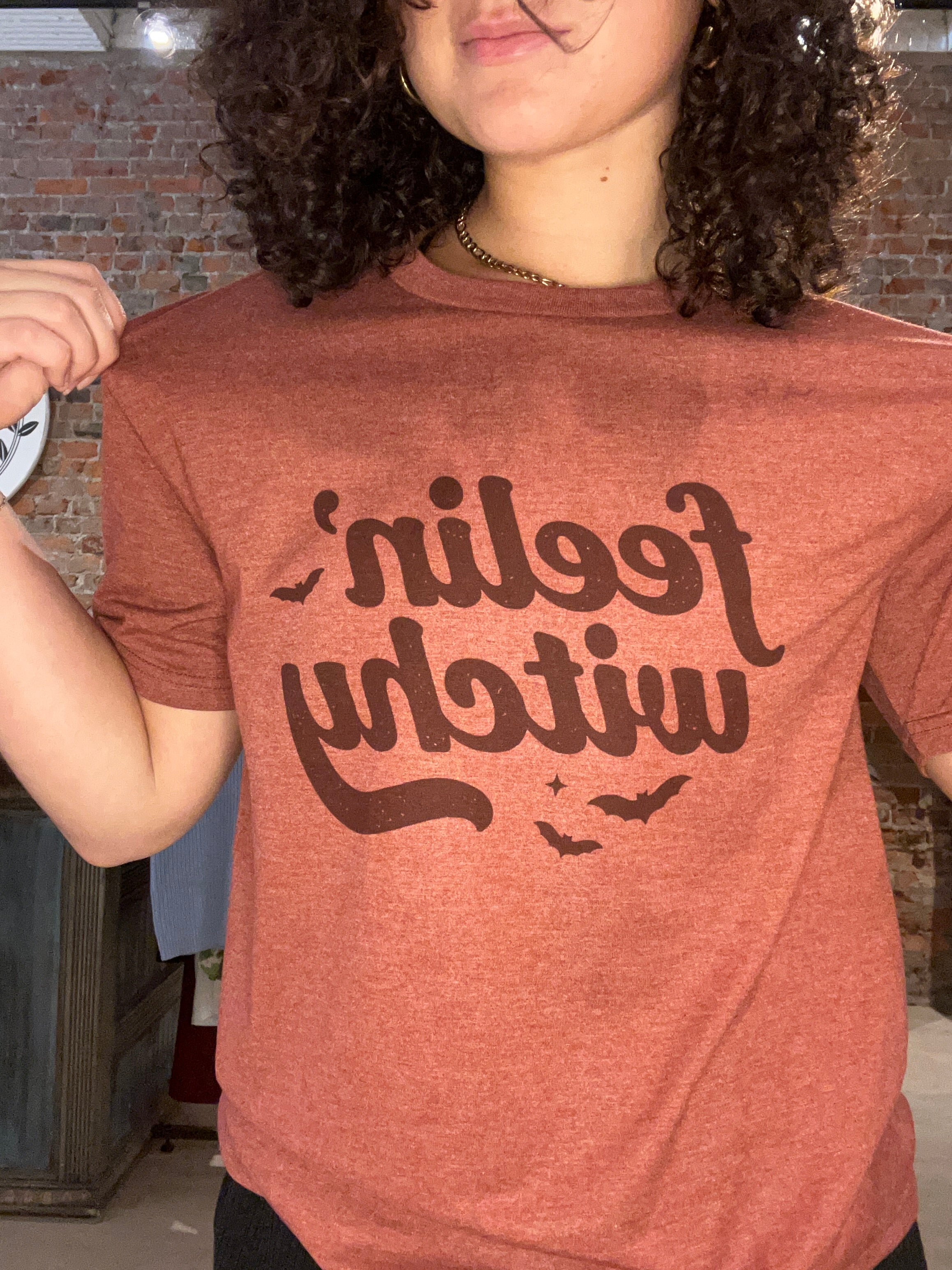 Witchy Tee-Graphic Tee's-Trendznmore-The Funky Zebra Ames, Women's Fashion Boutique in Ames, Iowa