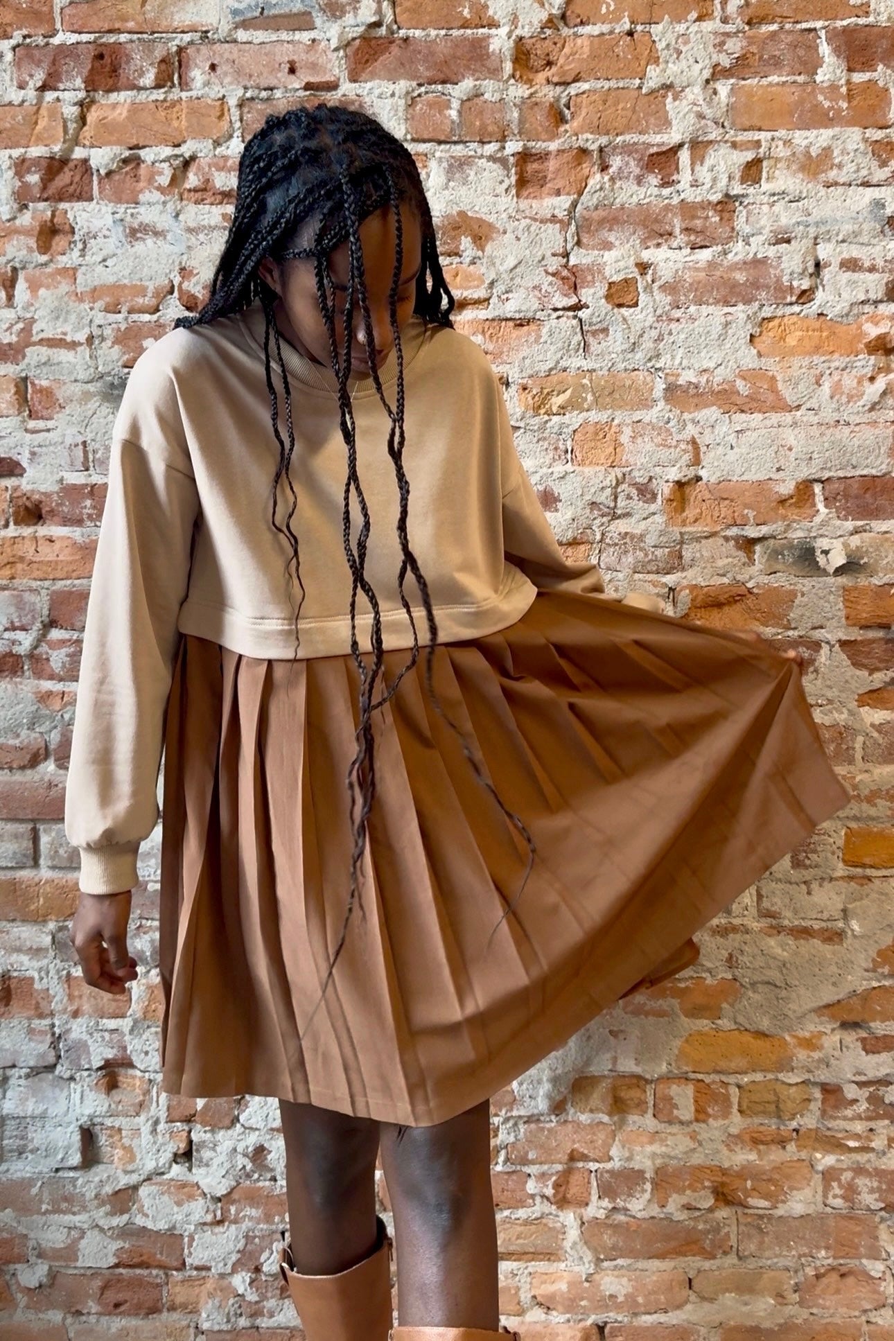 Tara Twofer Mini Dress-apparel-Doe and Rae-The Funky Zebra Ames, Women's Fashion Boutique in Ames, Iowa