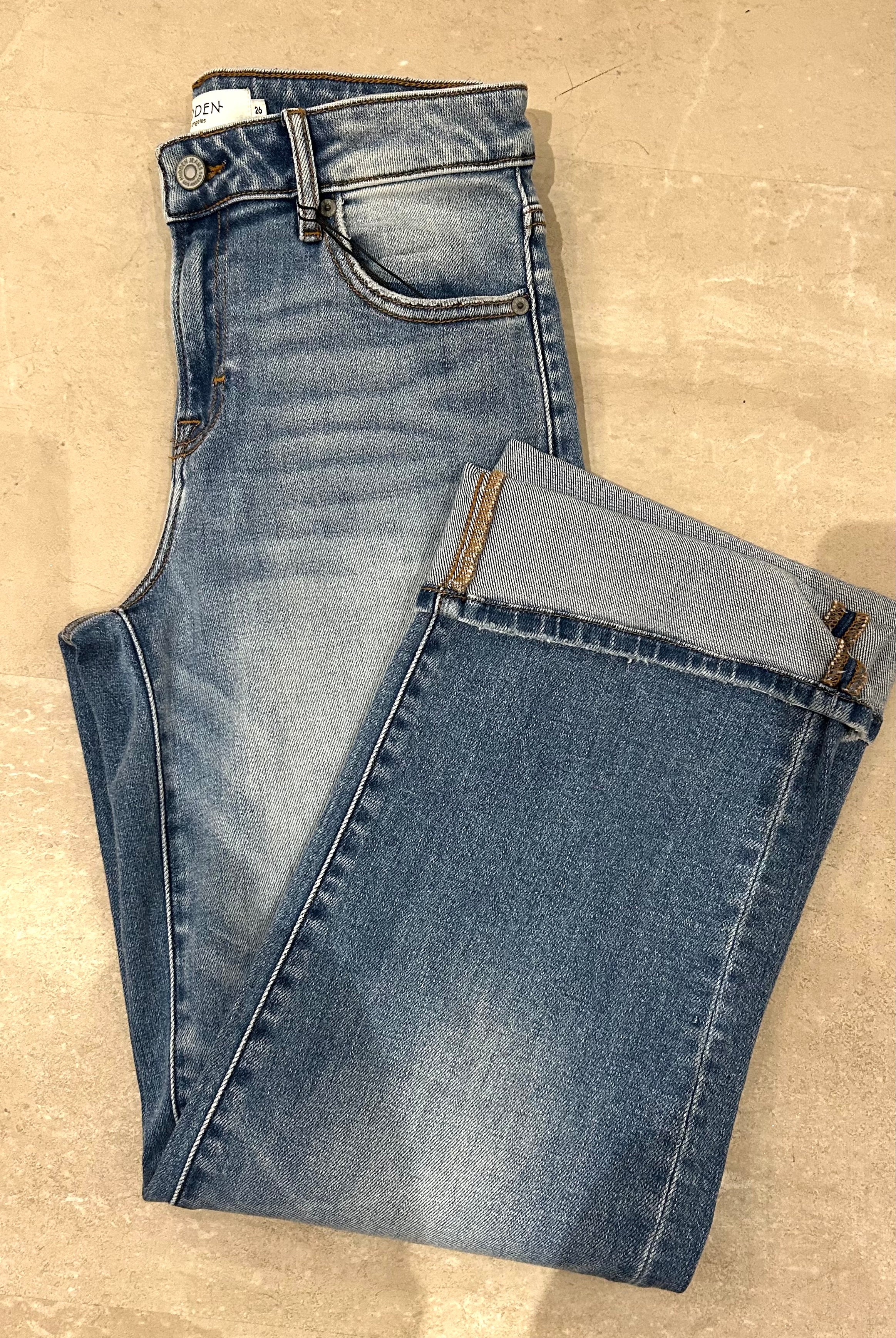 Joanna Cuffed Jean-Jeans-Hidden-The Funky Zebra Ames, Women's Fashion Boutique in Ames, Iowa