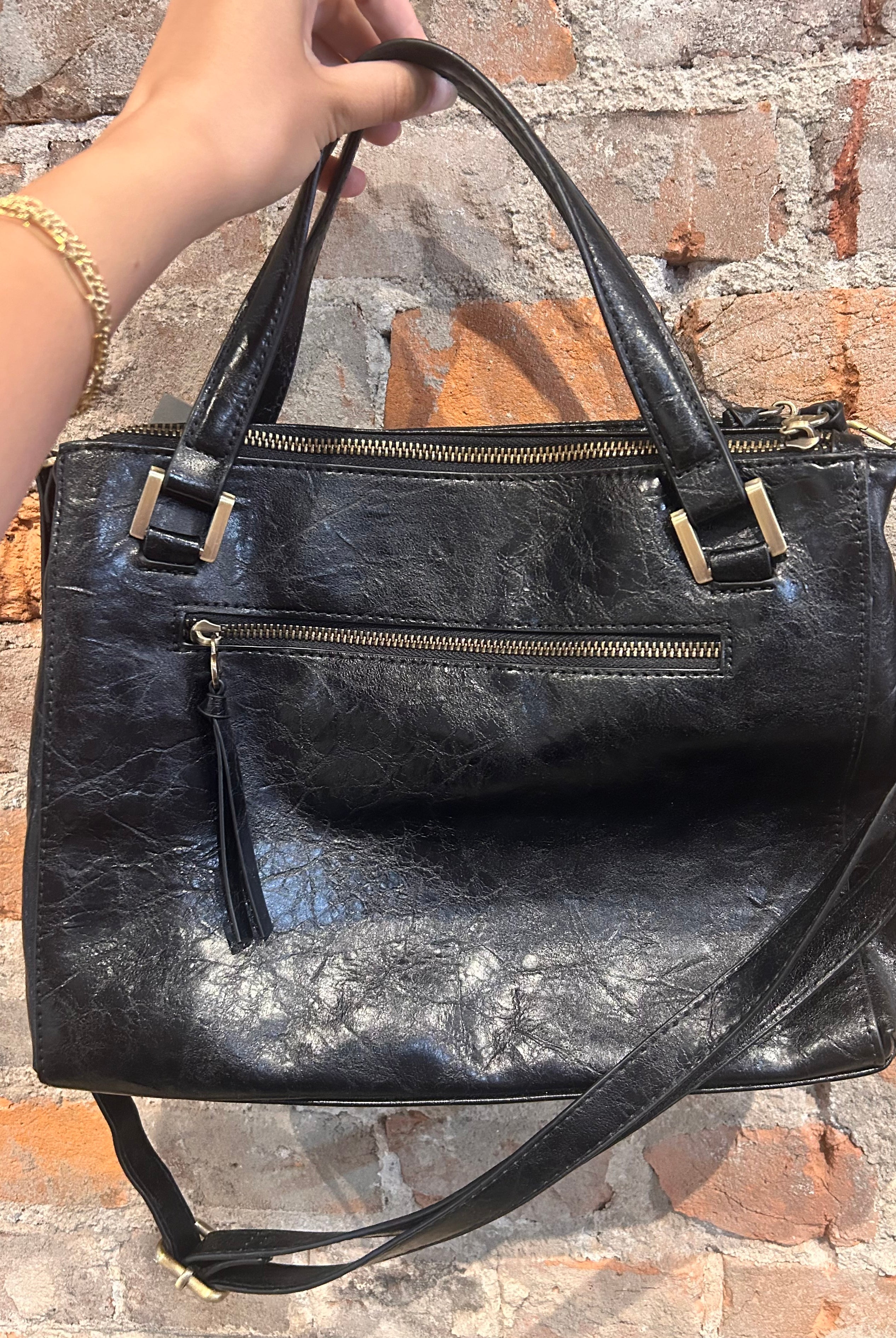 Shawn Triple Zip Satchel Crossbody-Purse-Joy Susan-The Funky Zebra Ames, Women's Fashion Boutique in Ames, Iowa