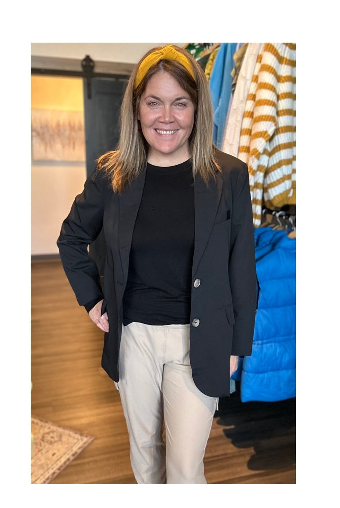 Brittney Blazer-Blazers-MIttoshop-The Funky Zebra Ames, Women's Fashion Boutique in Ames, Iowa