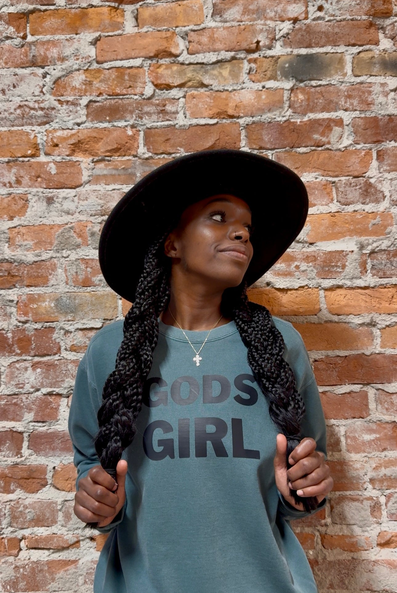 Faith Worn Boldly Sweatshirt-The Funky Zebra Ames-The Funky Zebra Ames, Women's Fashion Boutique in Ames, Iowa