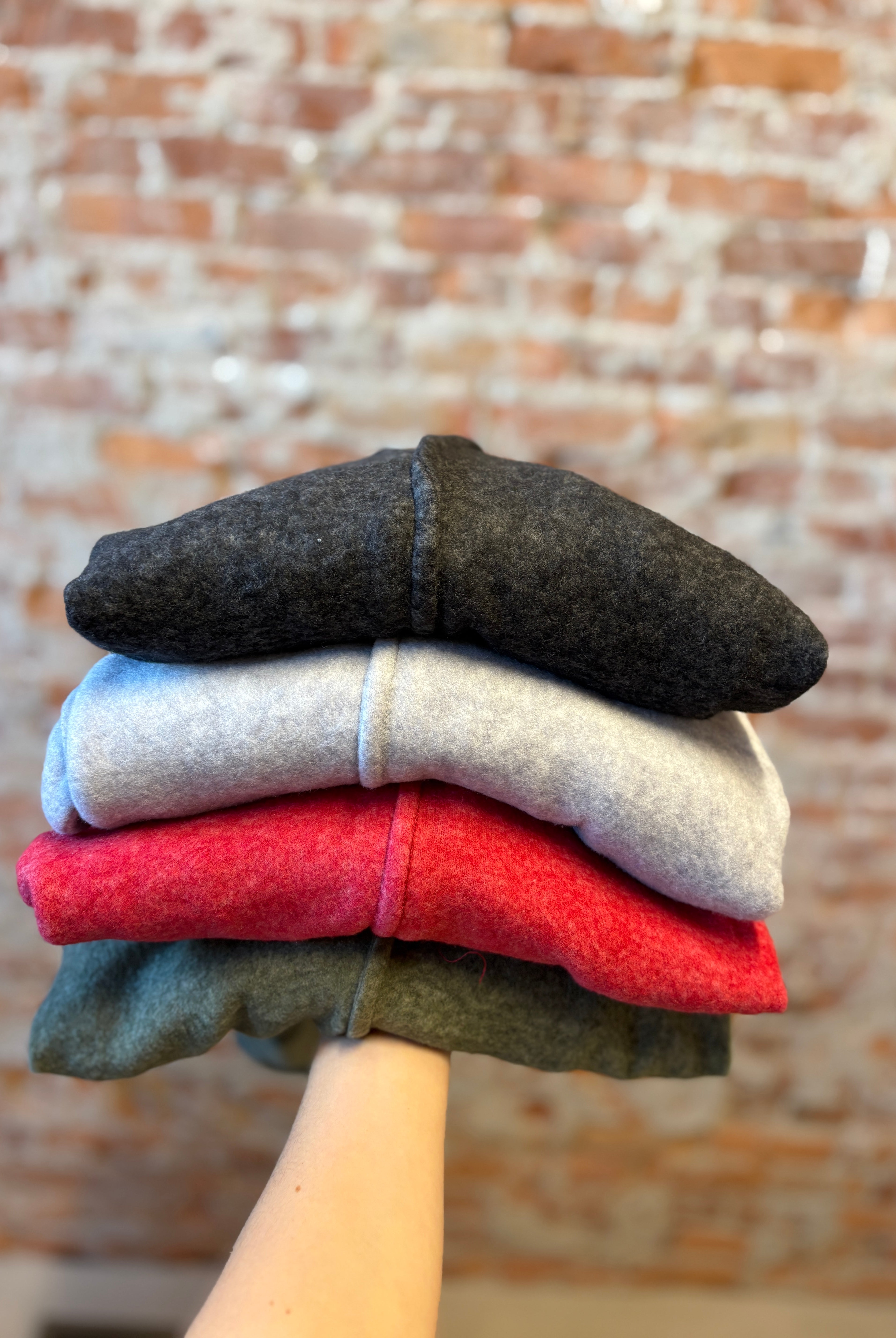 Sierra Brushed Melange Sweater-Sweaters-Zenana-The Funky Zebra Ames, Women's Fashion Boutique in Ames, Iowa