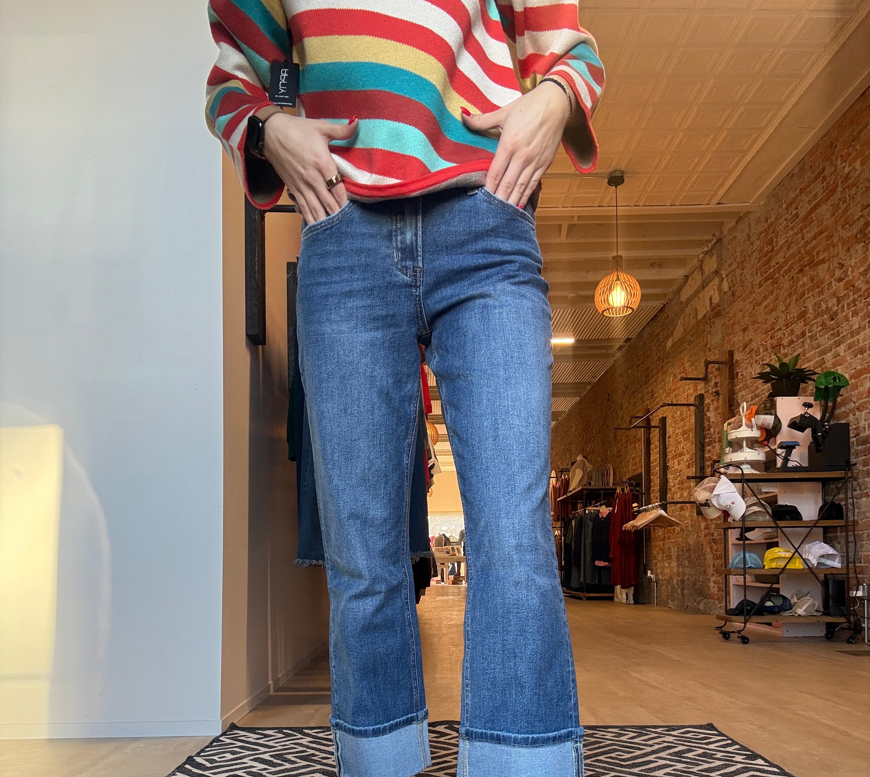 Benny Straight Leg Jeans-Jeans-Veveret-The Funky Zebra Ames, Women's Fashion Boutique in Ames, Iowa