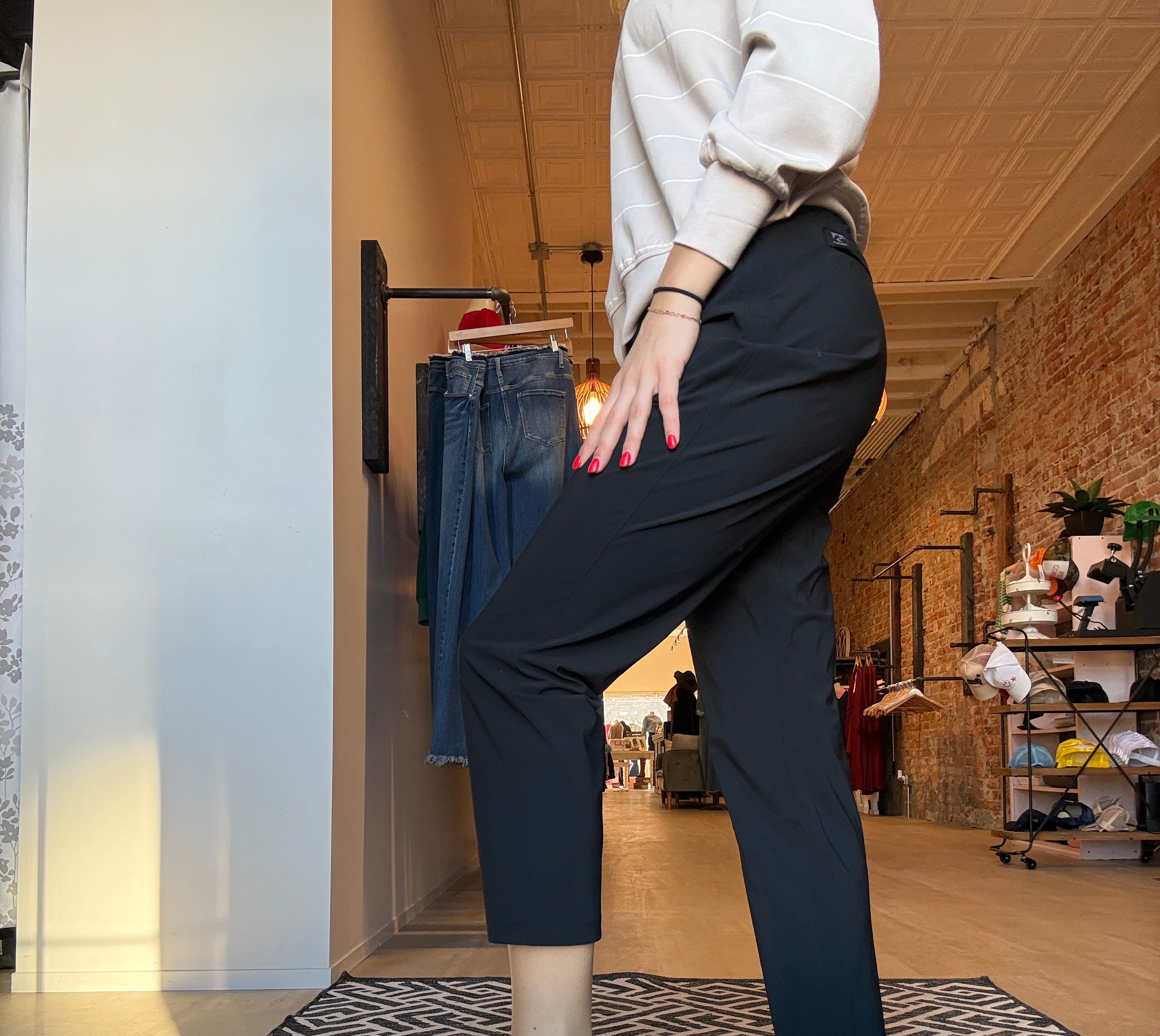 Storm Creek Velocity Pant (Black)-Pants-Storm Creek-The Funky Zebra Ames, Women's Fashion Boutique in Ames, Iowa