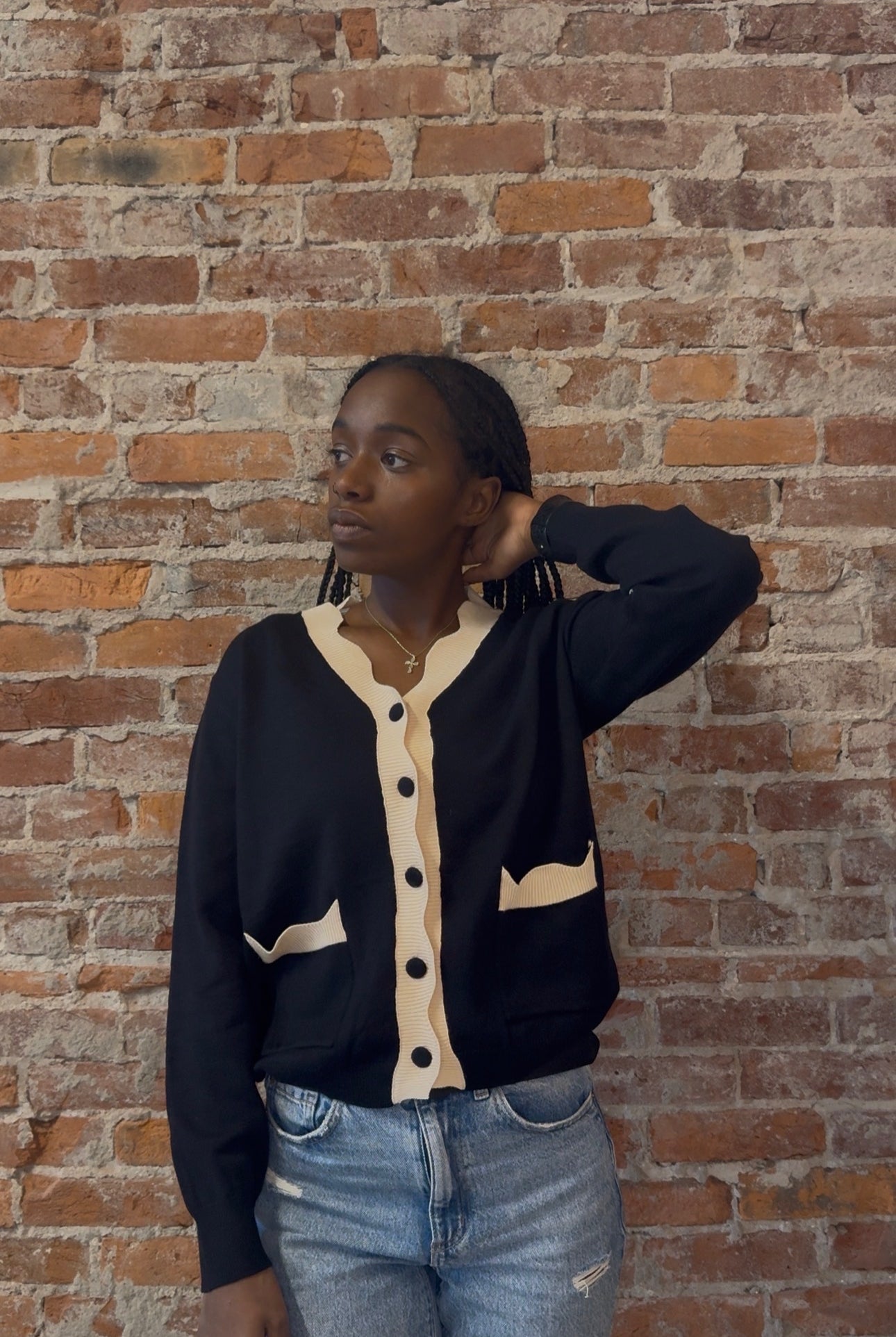 Elizabeth Cardigan-Outerwear-&MERCI-The Funky Zebra Ames, Women's Fashion Boutique in Ames, Iowa