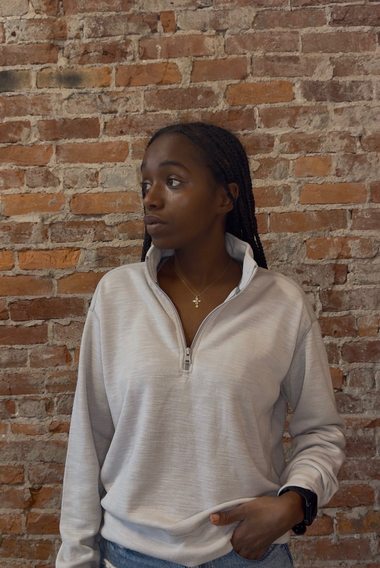 Storm Creek Shoreliner Quarter Zip-Outerwear-Storm Creek-The Funky Zebra Ames, Women's Fashion Boutique in Ames, Iowa