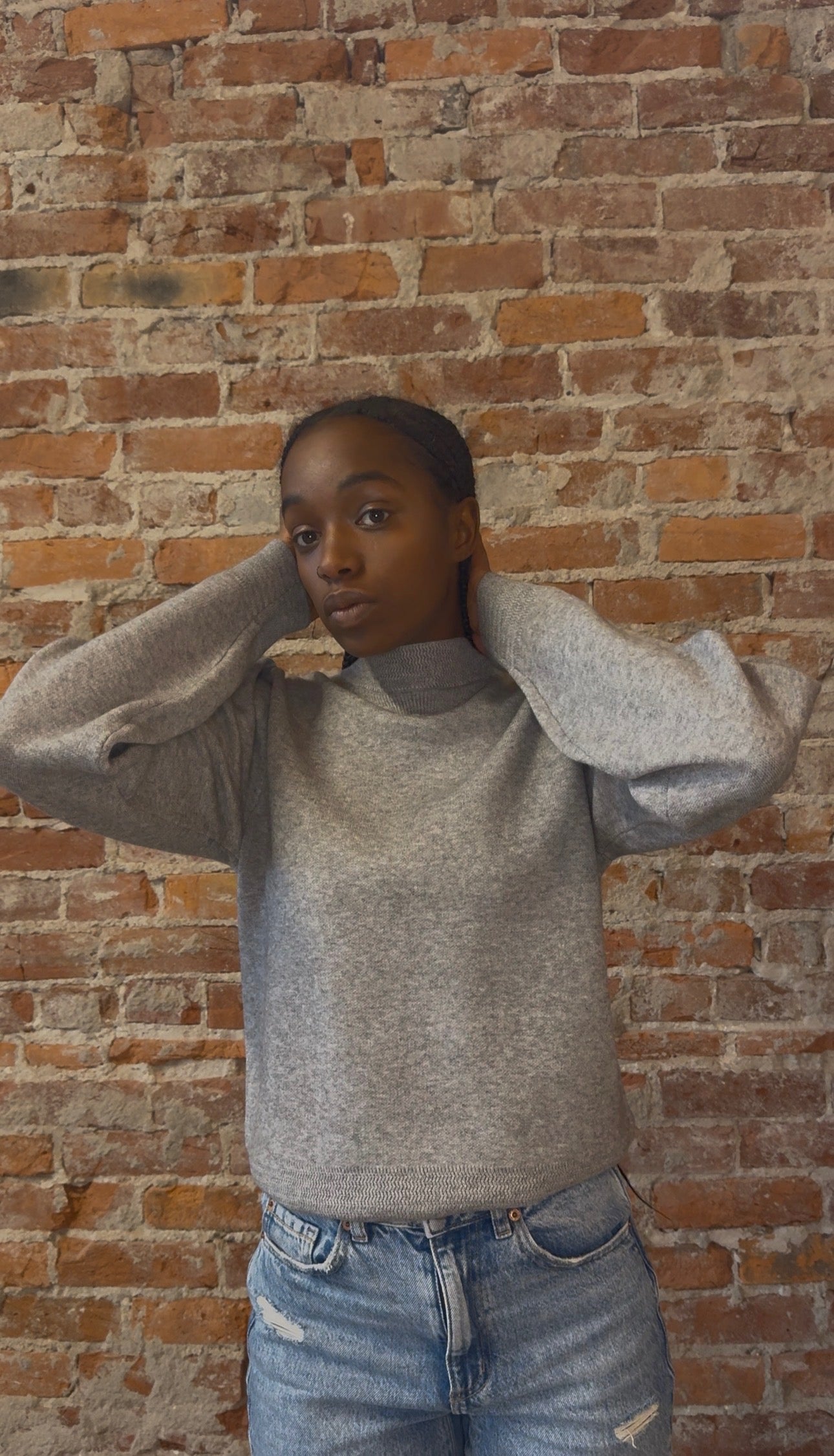 Andie Puff Sleeve Sweater-Sweaters-&MERCI-The Funky Zebra Ames, Women's Fashion Boutique in Ames, Iowa