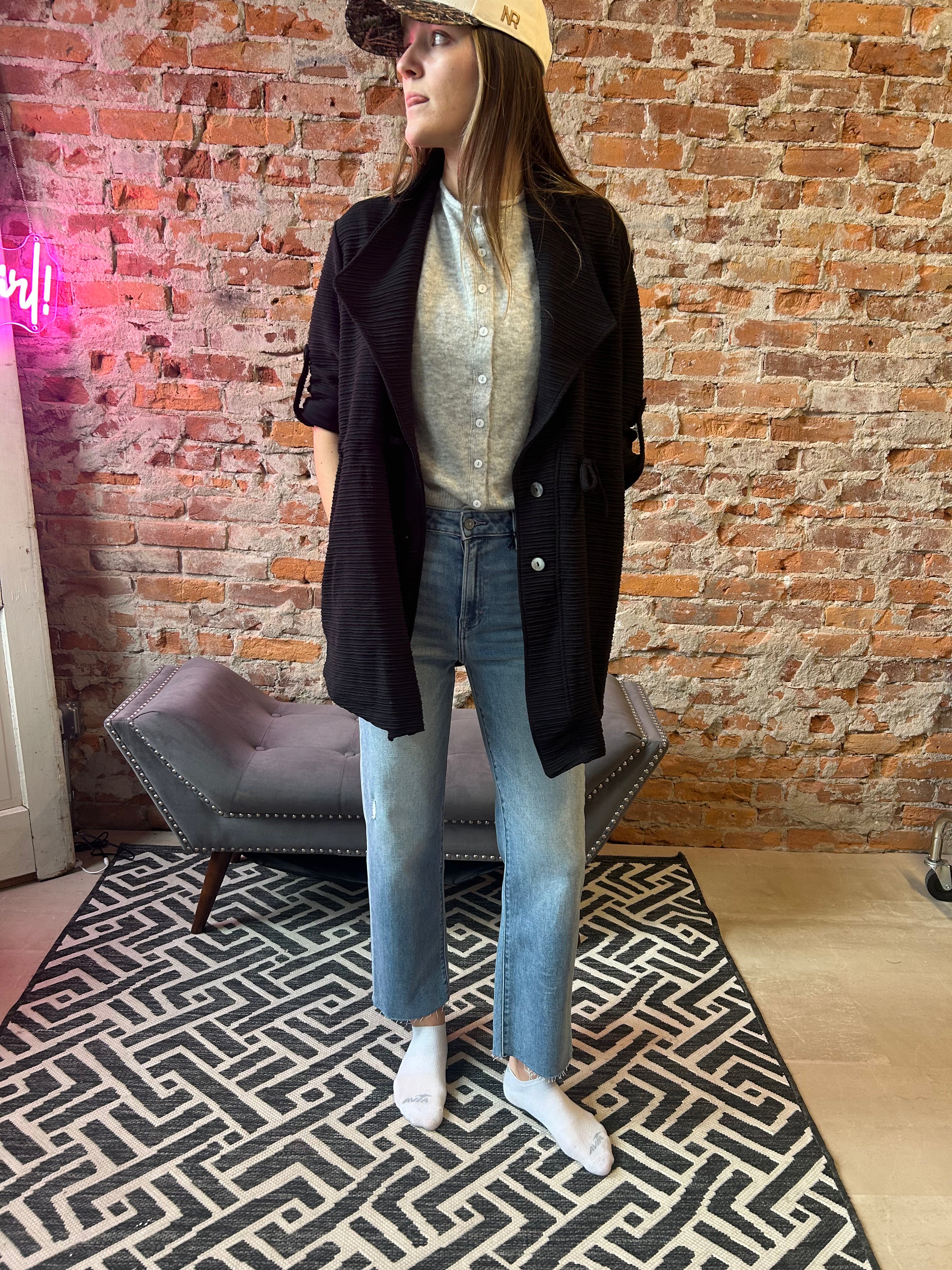 Blair Jacket-Jackets-Cozy Co-The Funky Zebra Ames, Women's Fashion Boutique in Ames, Iowa