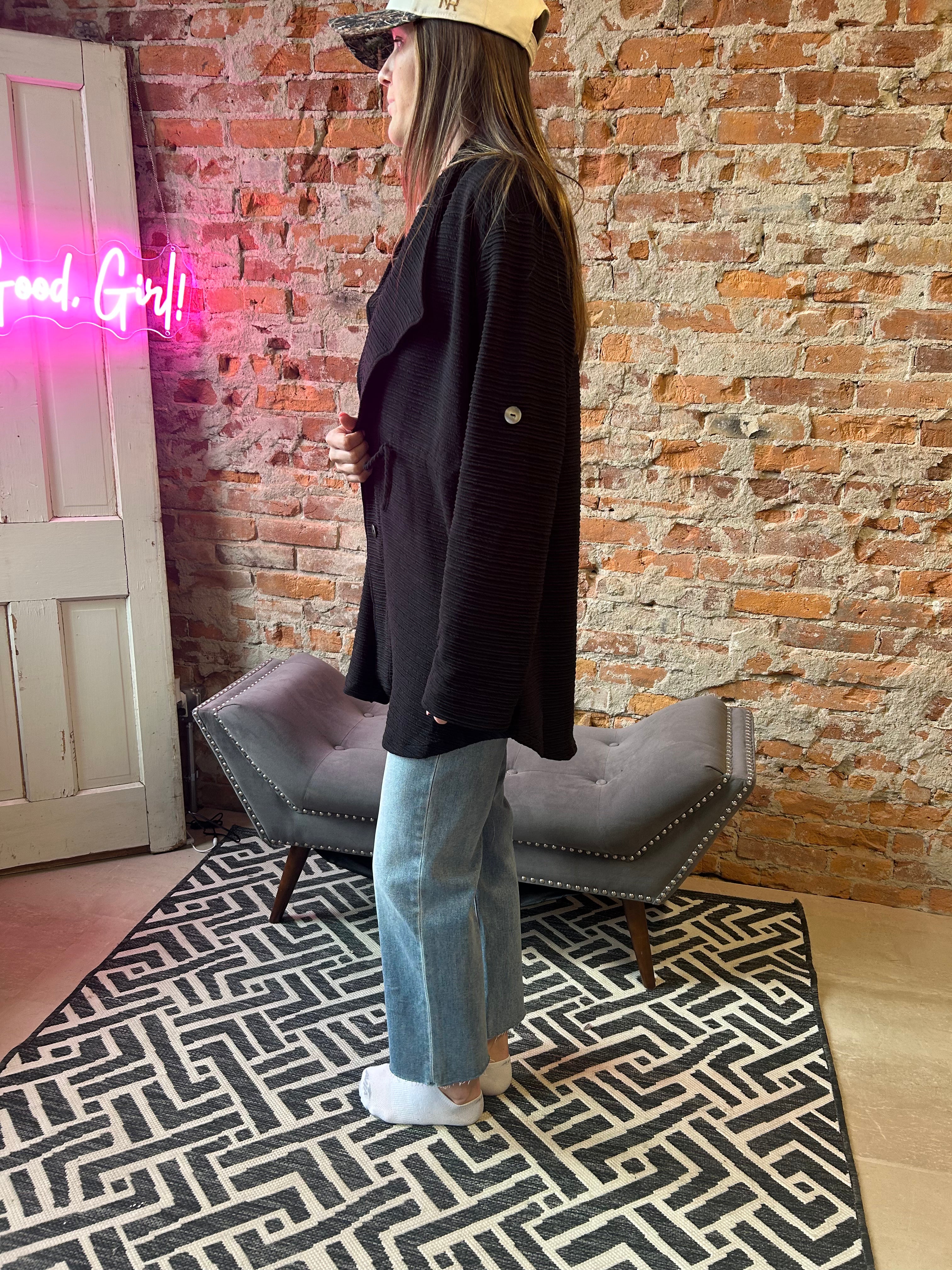 Blair Jacket-Jackets-Cozy Co-The Funky Zebra Ames, Women's Fashion Boutique in Ames, Iowa