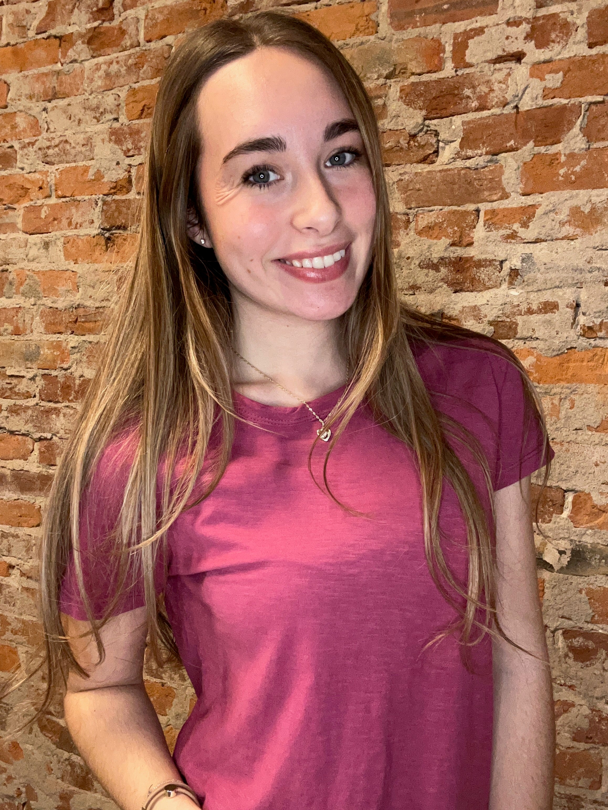 Elly Cotton Slub Tee-Short Sleeves-Be Cool-The Funky Zebra Ames, Women's Fashion Boutique in Ames, Iowa