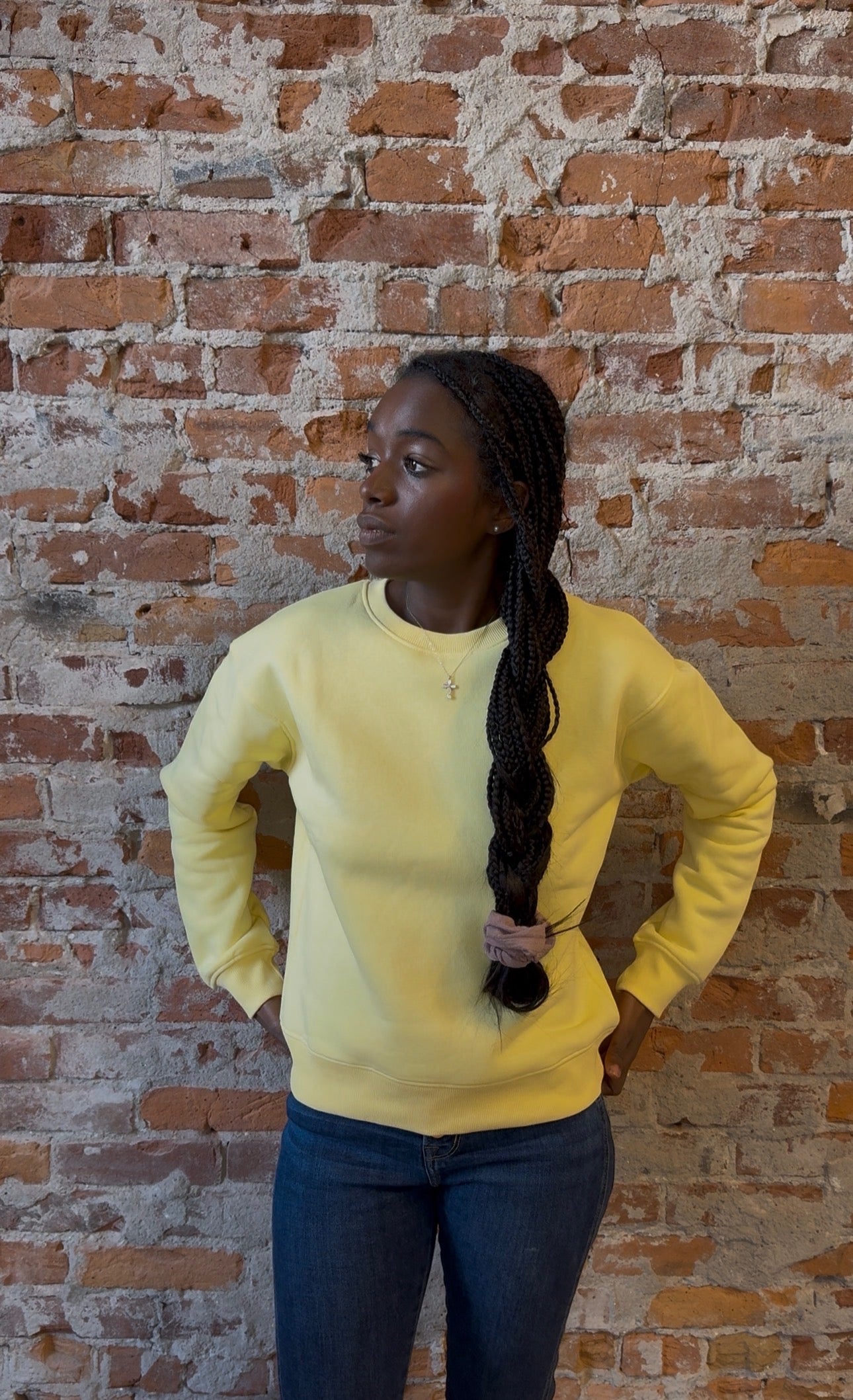 Quinn Classic Sweatshirt-Long Sleeves-Mono B-The Funky Zebra Ames, Women's Fashion Boutique in Ames, Iowa