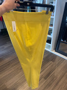 MN Mustard Drawstring Crop Pant-Pants-The Funky Zebra Ames-The Funky Zebra Ames, Women's Fashion Boutique in Ames, Iowa