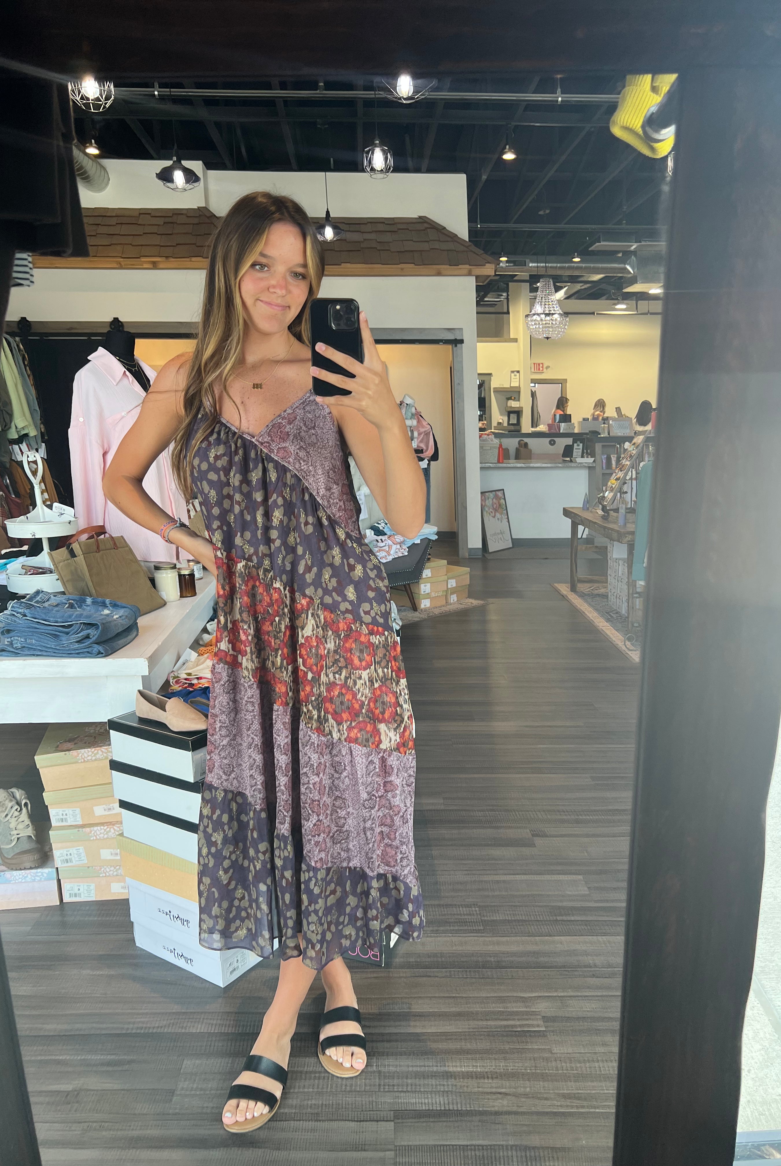 MN Animal Instincts Maxi-Dresses-Mystree-The Funky Zebra Ames, Women's Fashion Boutique in Ames, Iowa