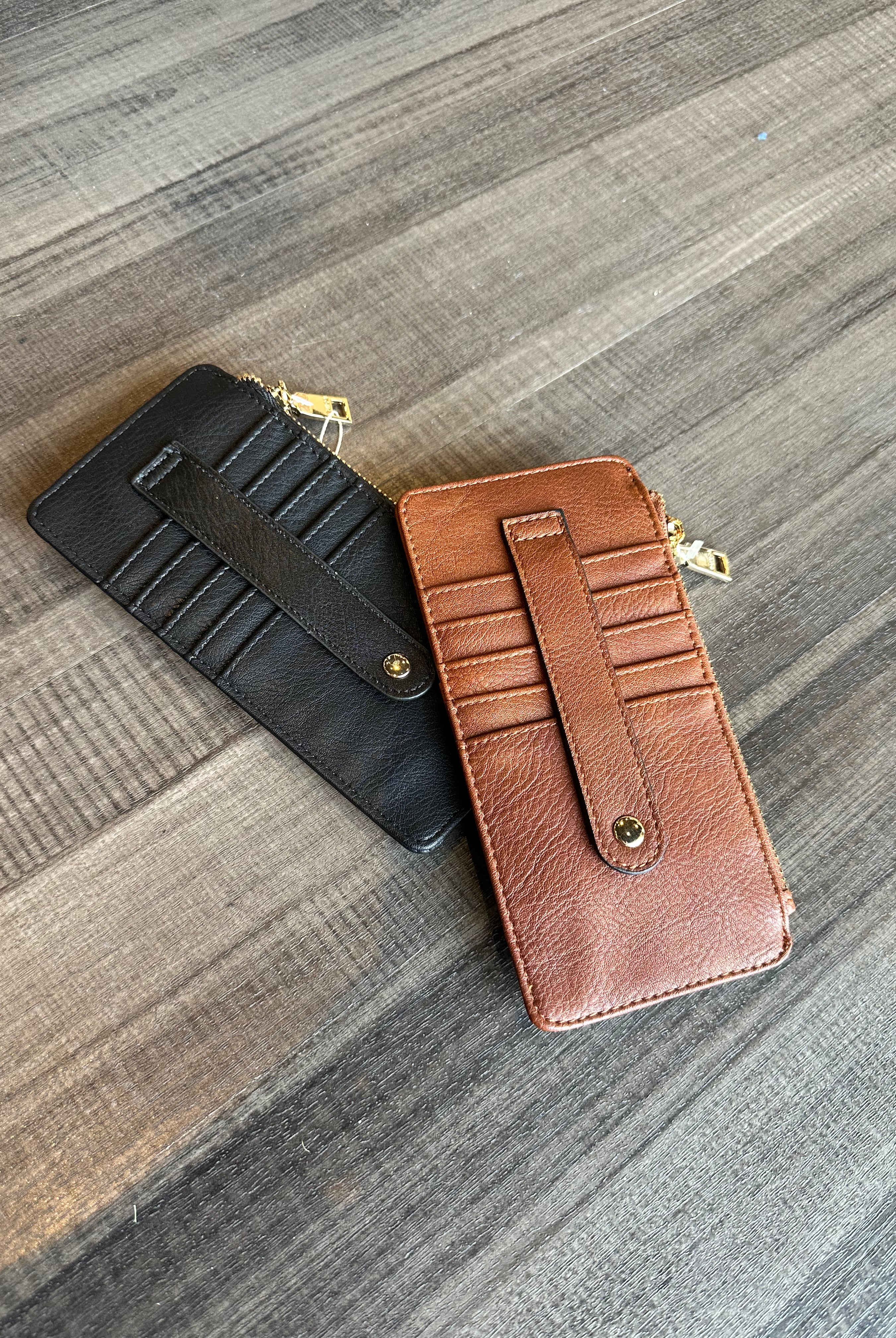 Saige Card Holder-Wallets-Jen & Co.-The Funky Zebra Ames, Women's Fashion Boutique in Ames, Iowa