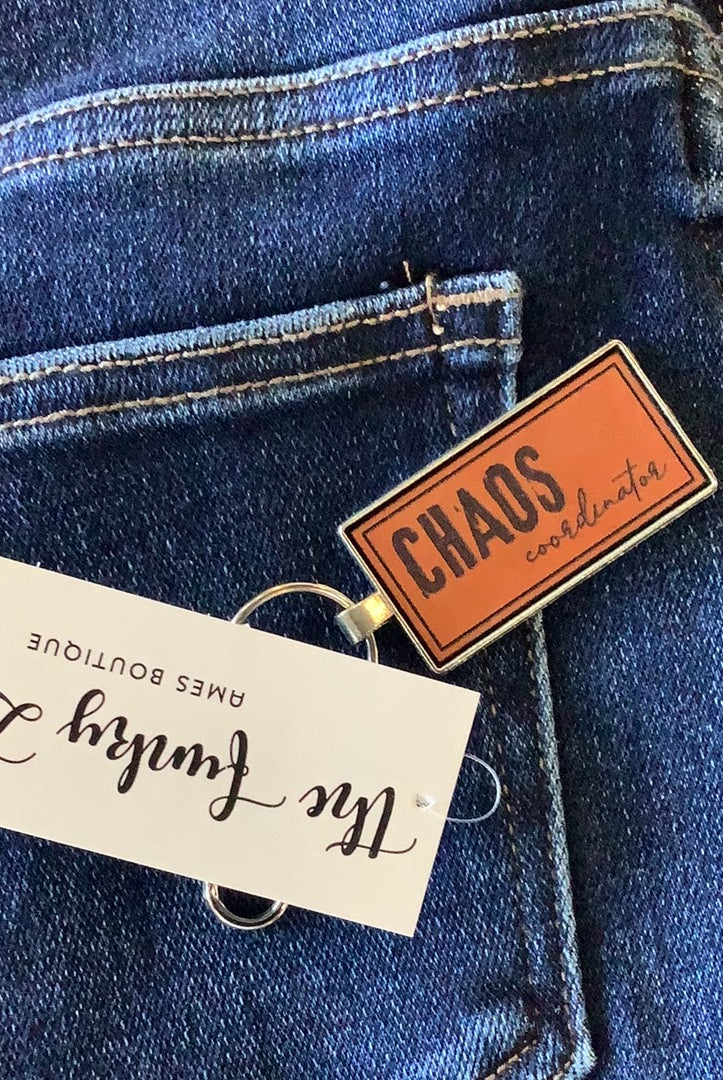 MN Chaos Coordinator Keychain-Keychains-The Funky Zebra Ames-The Funky Zebra Ames, Women's Fashion Boutique in Ames, Iowa