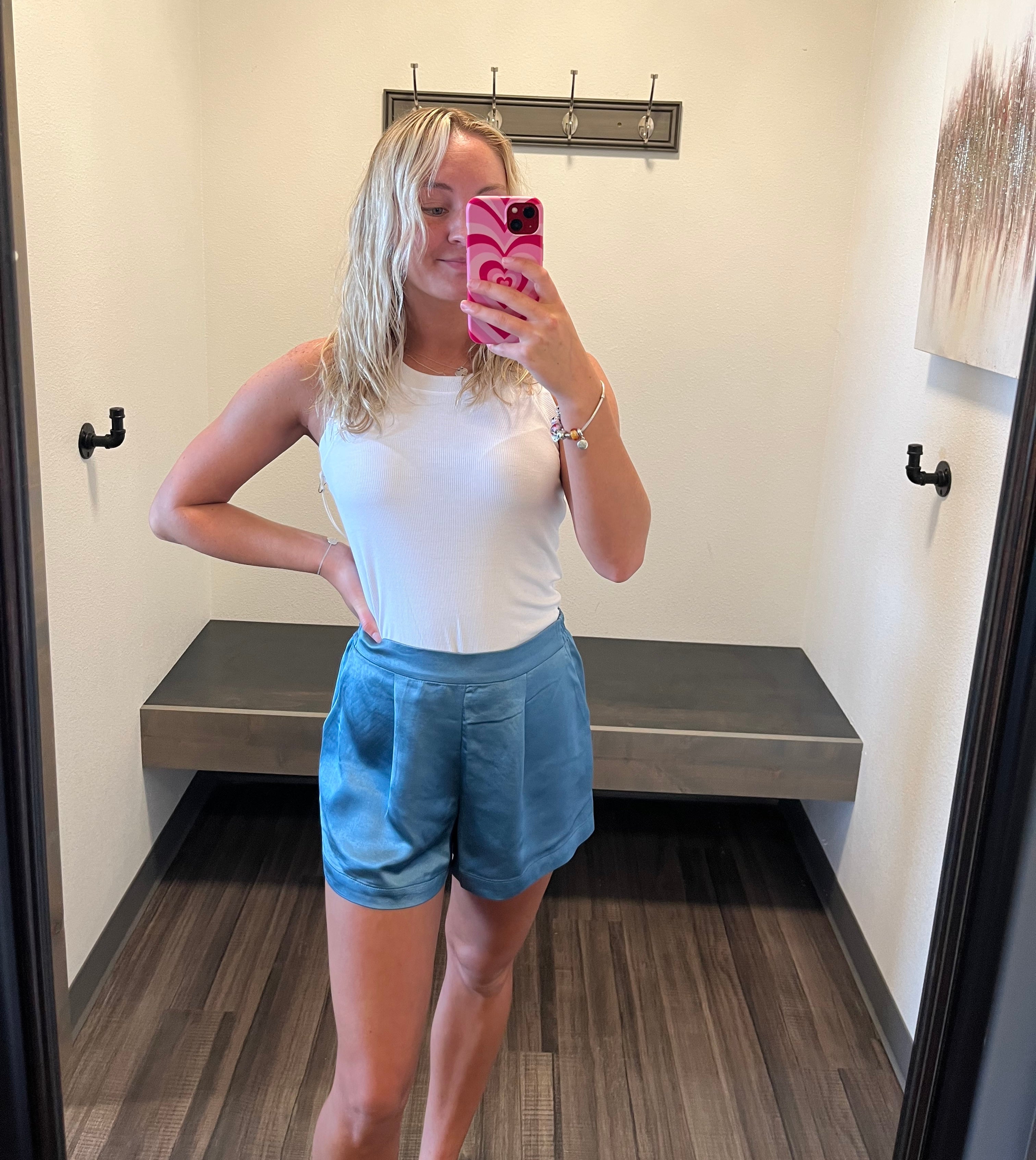 MN Jazlyn Shorts-Shorts-Mystree-The Funky Zebra Ames, Women's Fashion Boutique in Ames, Iowa