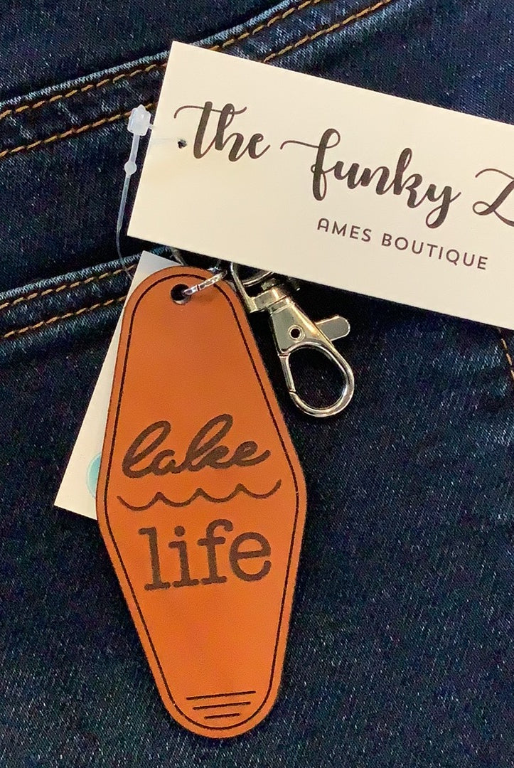 MN Lake Life Keychain-Keychains-The Funky Zebra Ames-The Funky Zebra Ames, Women's Fashion Boutique in Ames, Iowa