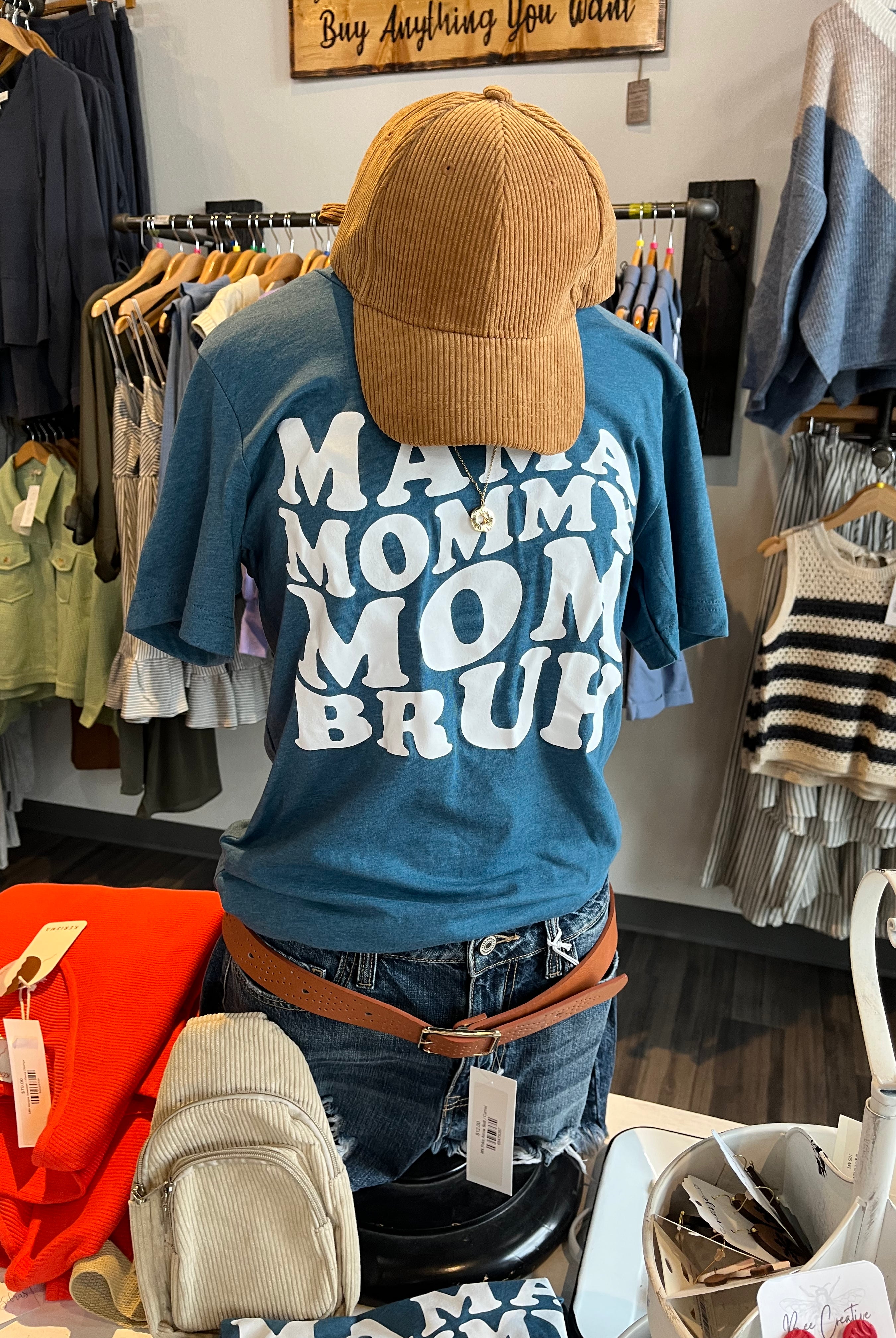 MN Mama Mommy Mom Bruh-Graphic Tee's-The Funky Zebra Ames-The Funky Zebra Ames, Women's Fashion Boutique in Ames, Iowa