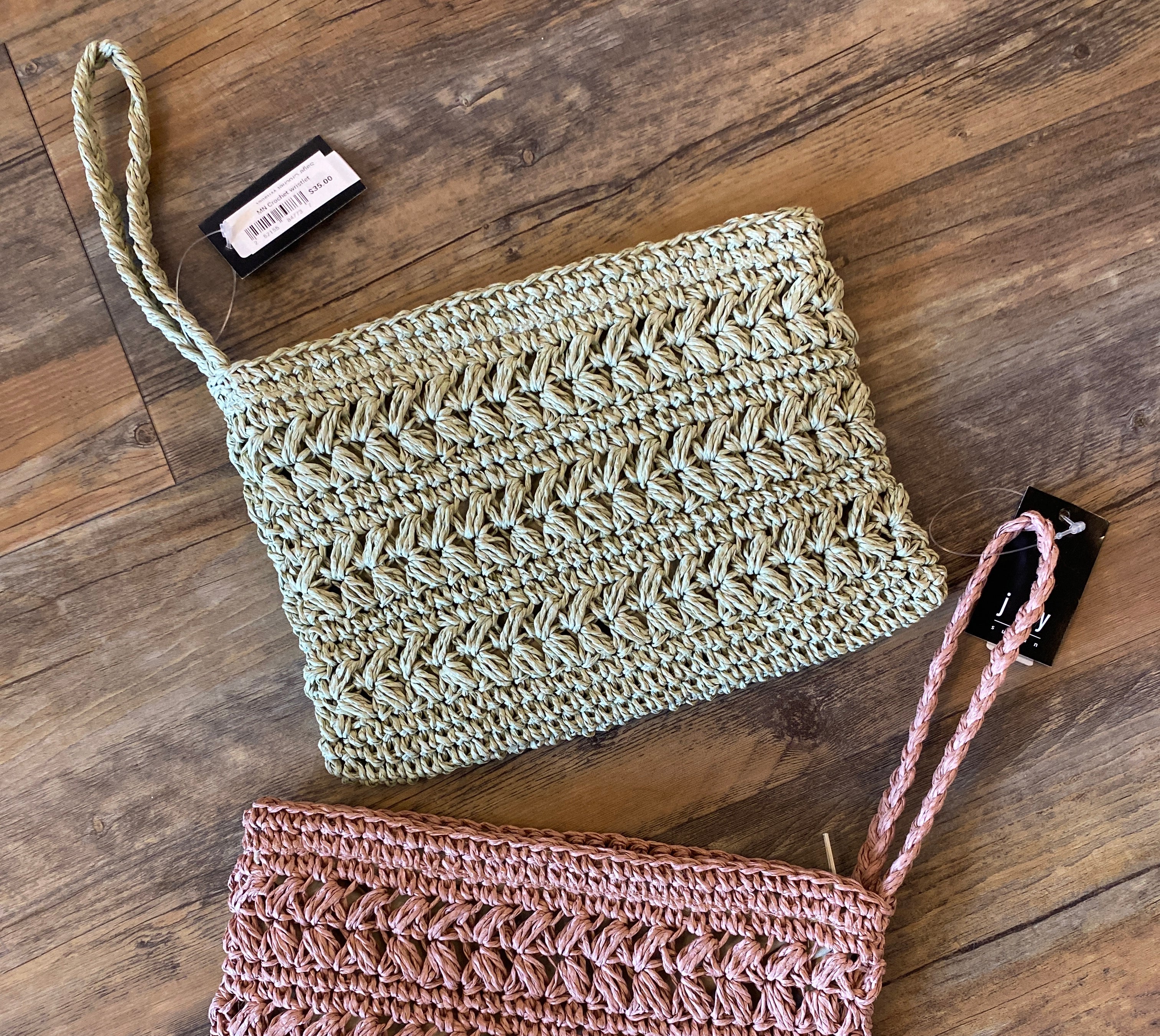 MN Crochet wristlet-Wristlets-Joy Susan-The Funky Zebra Ames, Women's Fashion Boutique in Ames, Iowa