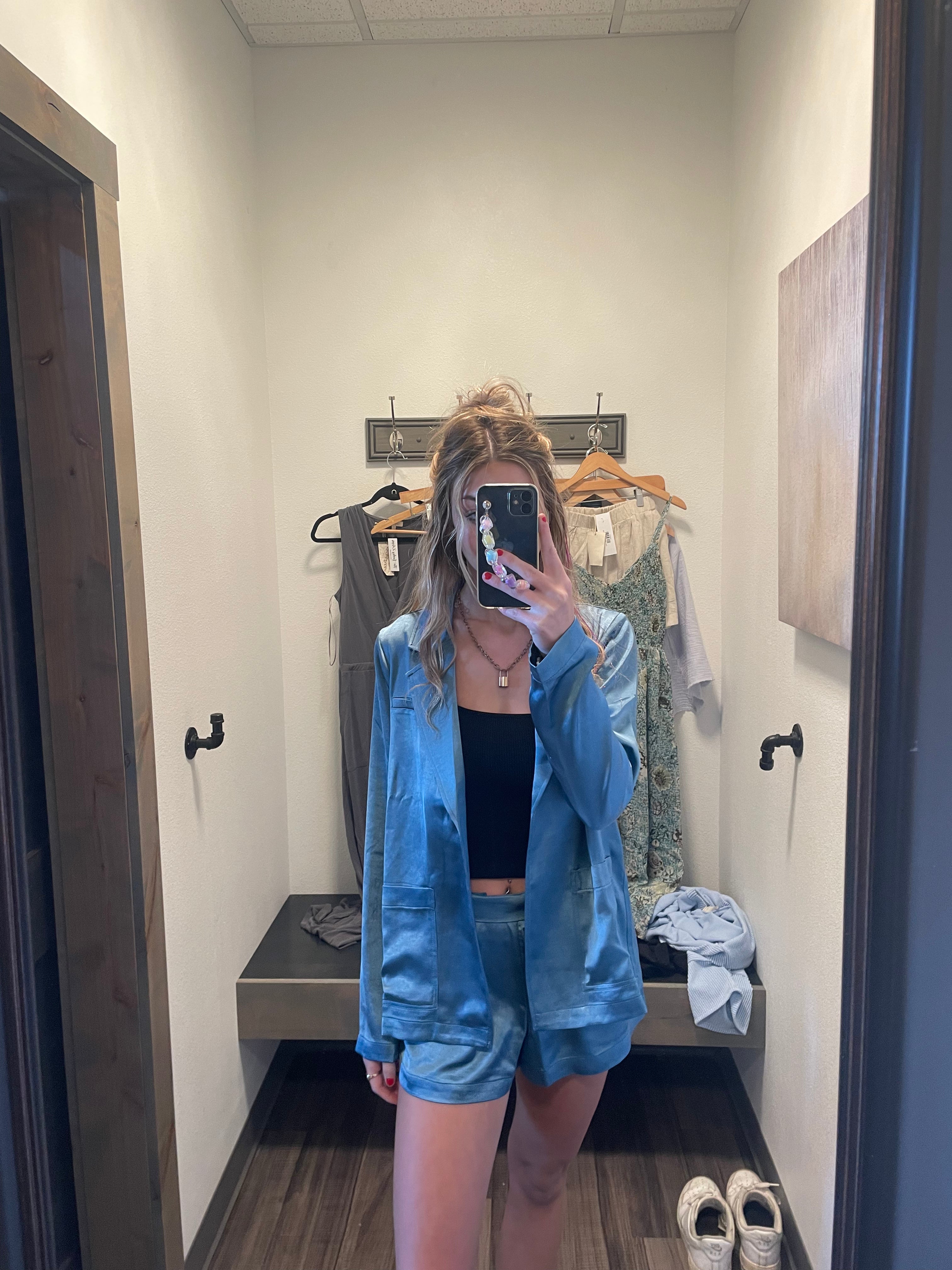 MN Jazlyn Shorts-Shorts-Mystree-The Funky Zebra Ames, Women's Fashion Boutique in Ames, Iowa