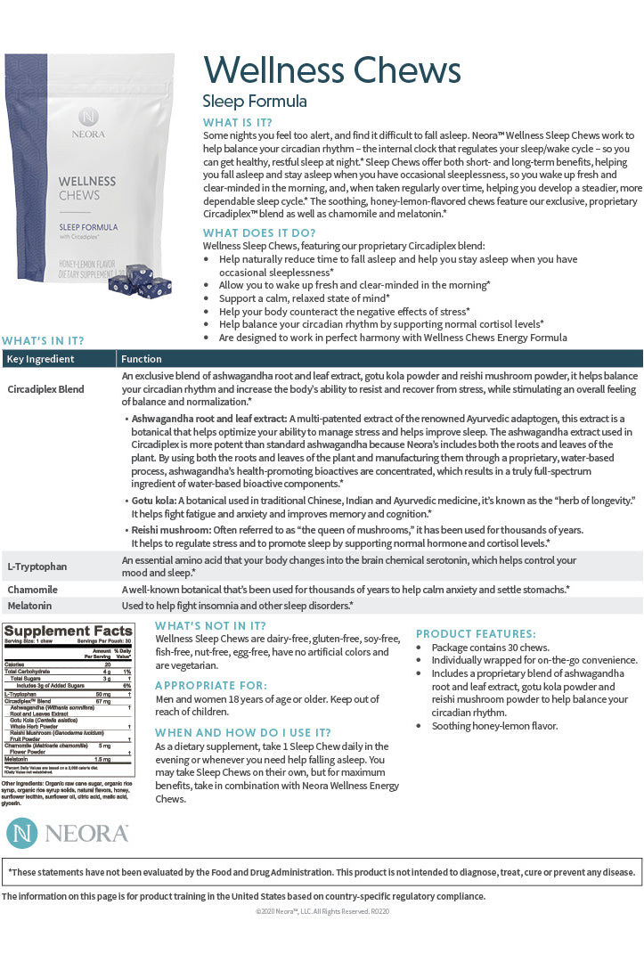 MN Sleep Chews-The Funky Zebra Ames-The Funky Zebra Ames, Women's Fashion Boutique in Ames, Iowa