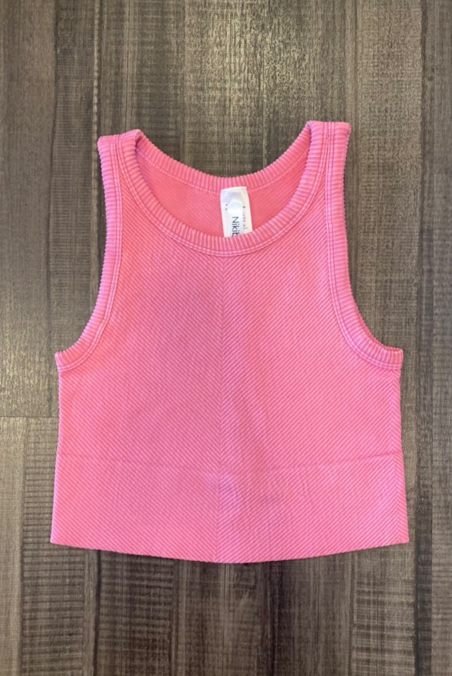 MN Vintage Wash Crop-Bralettes-Niki Biki-The Funky Zebra Ames, Women's Fashion Boutique in Ames, Iowa
