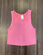 MN Vintage Wash Crop-Bralettes-Niki Biki-The Funky Zebra Ames, Women's Fashion Boutique in Ames, Iowa