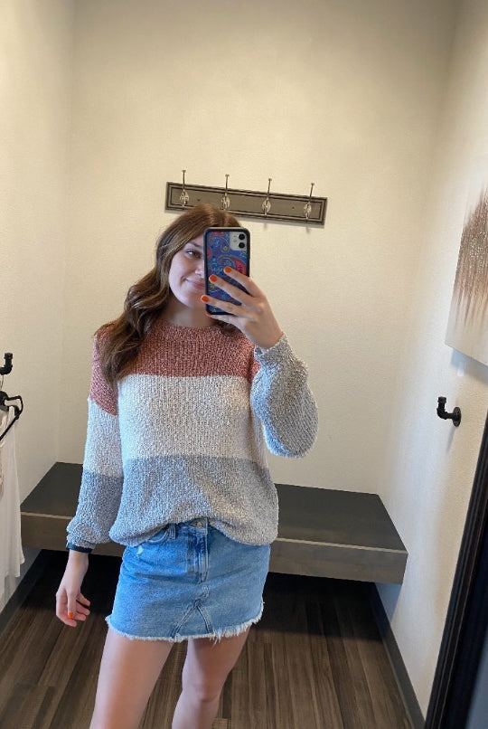 MN Caroline Colorblock-The Funky Zebra Ames-The Funky Zebra Ames, Women's Fashion Boutique in Ames, Iowa