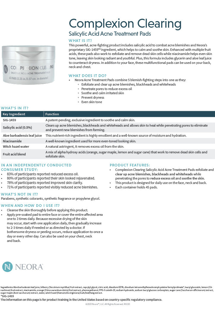 MN Acne Pads-Bath + Body-Neora-The Funky Zebra Ames, Women's Fashion Boutique in Ames, Iowa