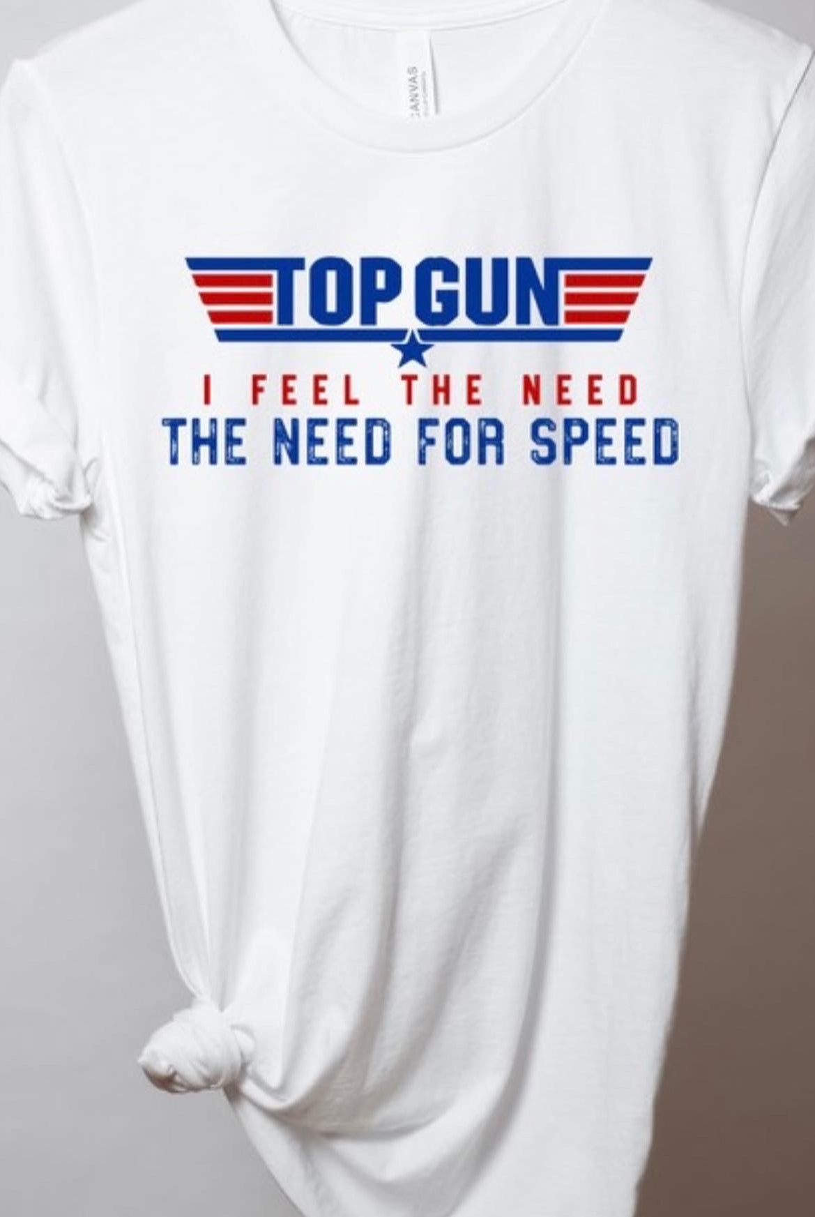 MN Top Gun Tee-Graphic Tee's-The Funky Zebra Ames-The Funky Zebra Ames, Women's Fashion Boutique in Ames, Iowa