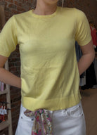 Anna Knitted Puff Sleeve Top-Short Sleeves-La Miel-The Funky Zebra Ames, Women's Fashion Boutique in Ames, Iowa
