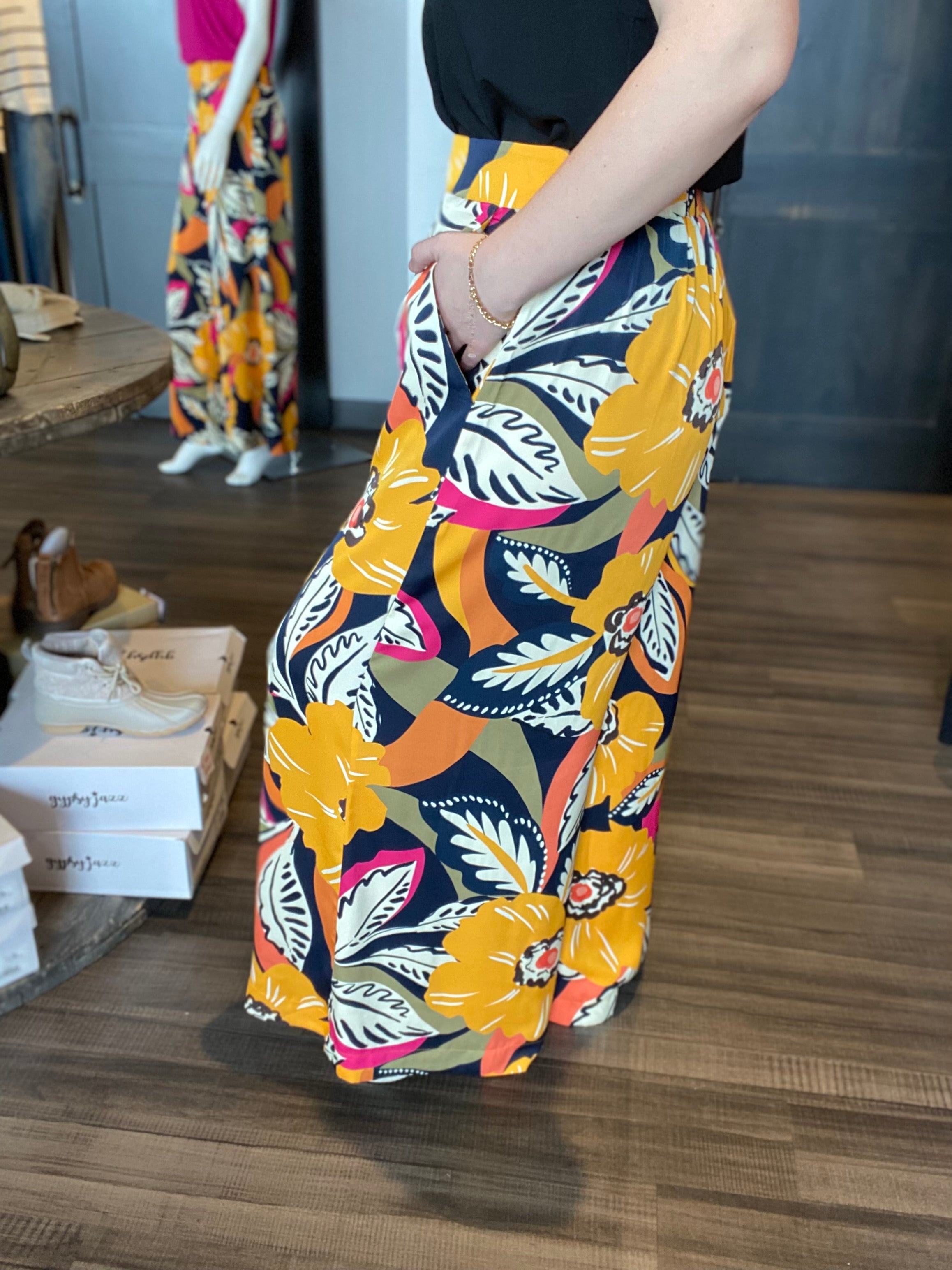 Annie Mango Pants-Pants-Molly Bracken-The Funky Zebra Ames, Women's Fashion Boutique in Ames, Iowa