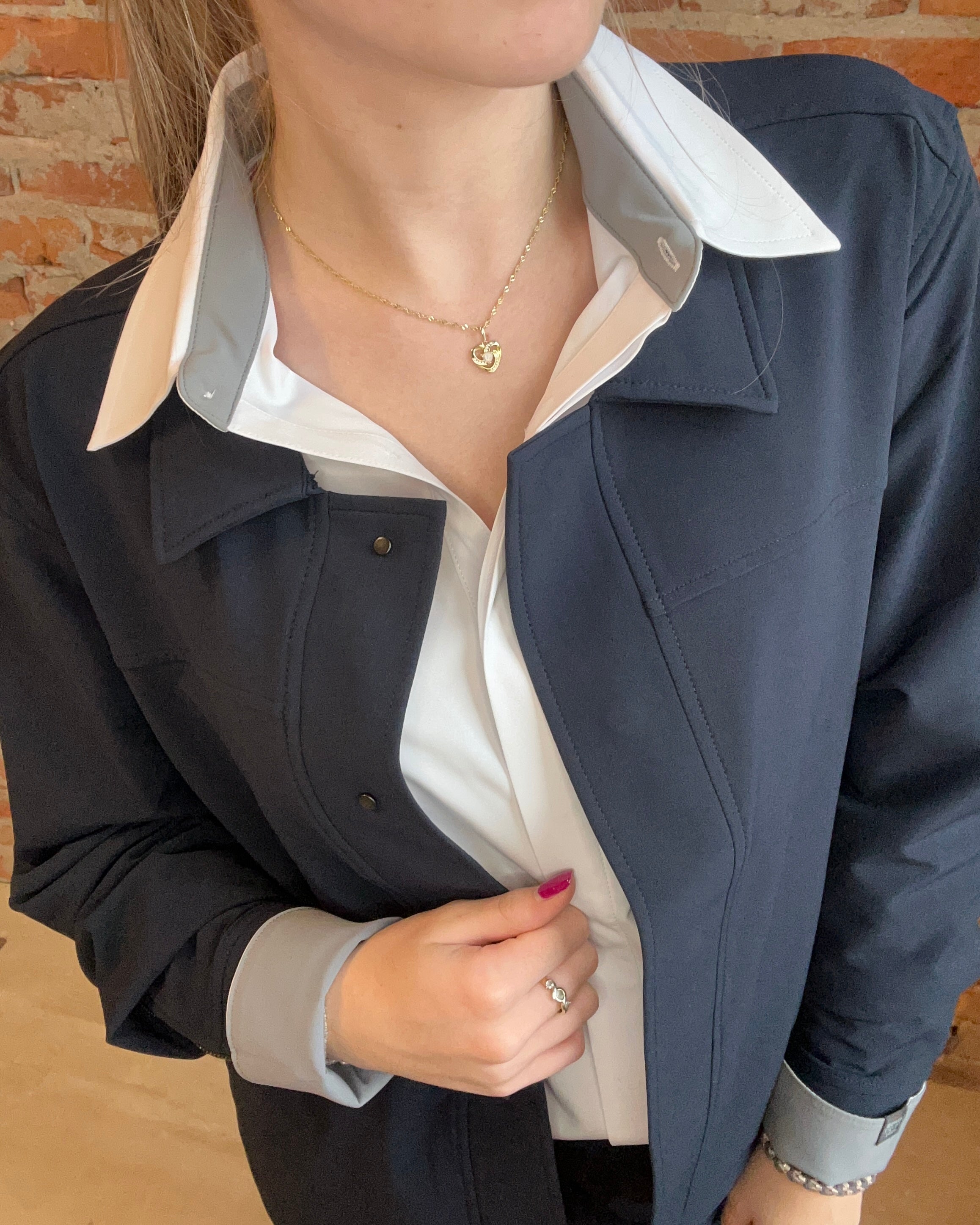 Challenger Navy Jacket-Storm Creek-The Funky Zebra Ames, Women's Fashion Boutique in Ames, Iowa