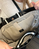 Woven Tiffany Organizer Tote Bag-The Funky Zebra Ames-The Funky Zebra Ames, Women's Fashion Boutique in Ames, Iowa